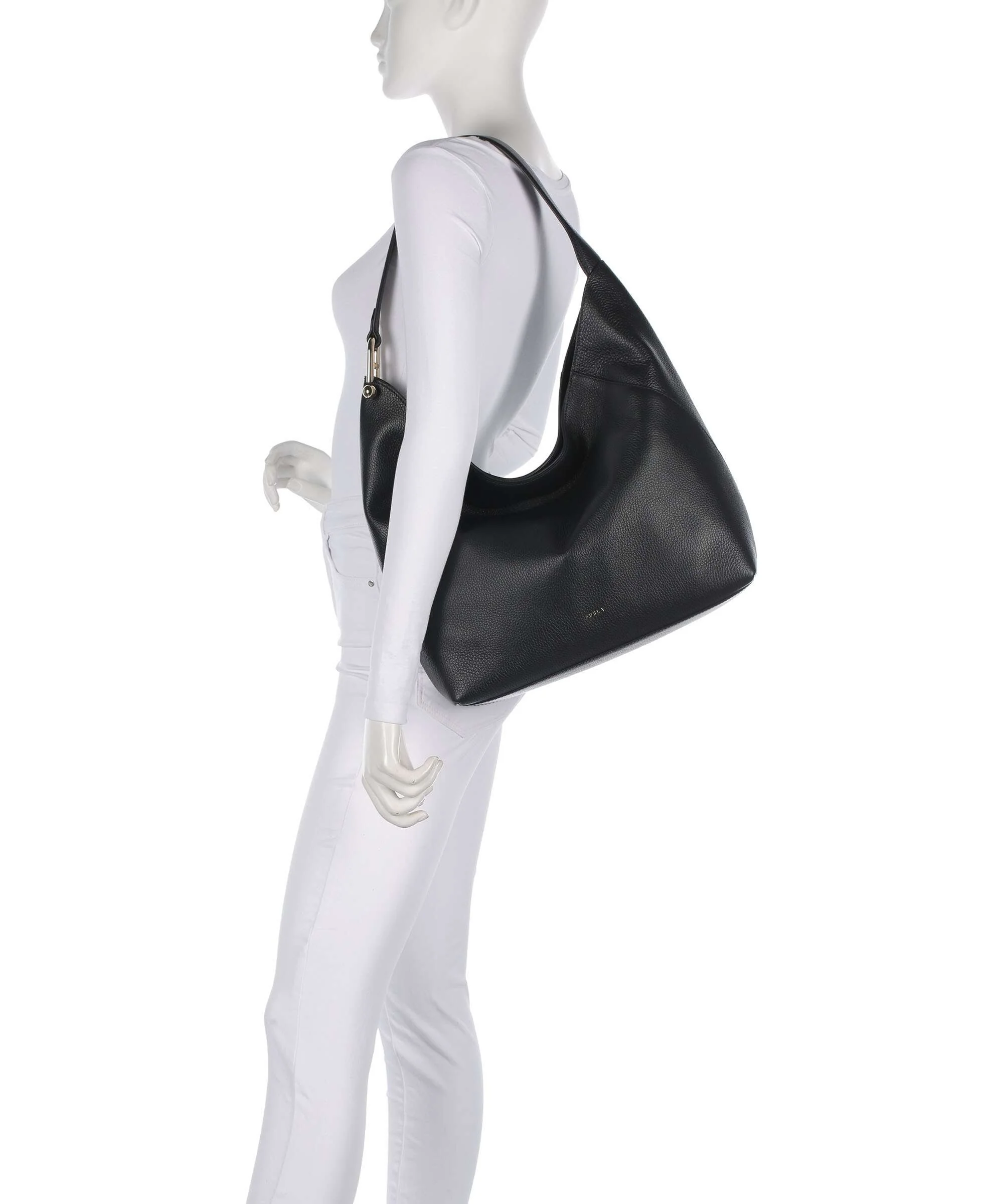 Furla Lara L Torebka worek nero - Image 3