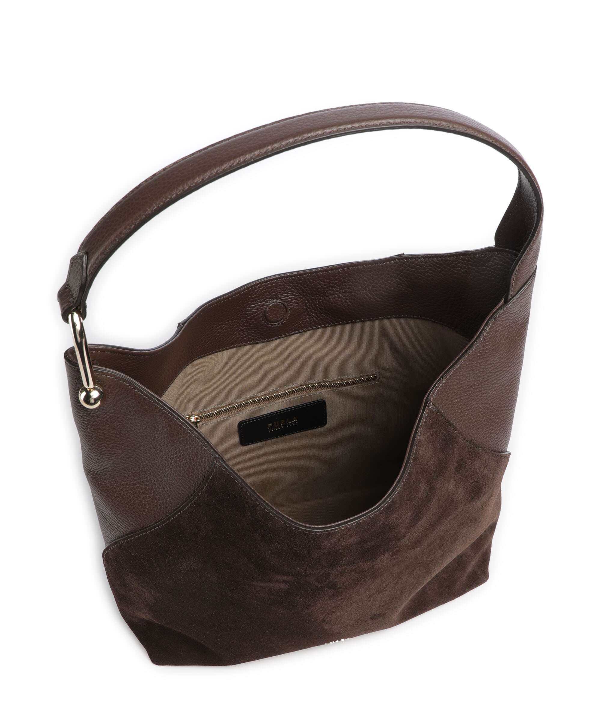 Furla Lara M Torebka worek toni espresso - Image 6