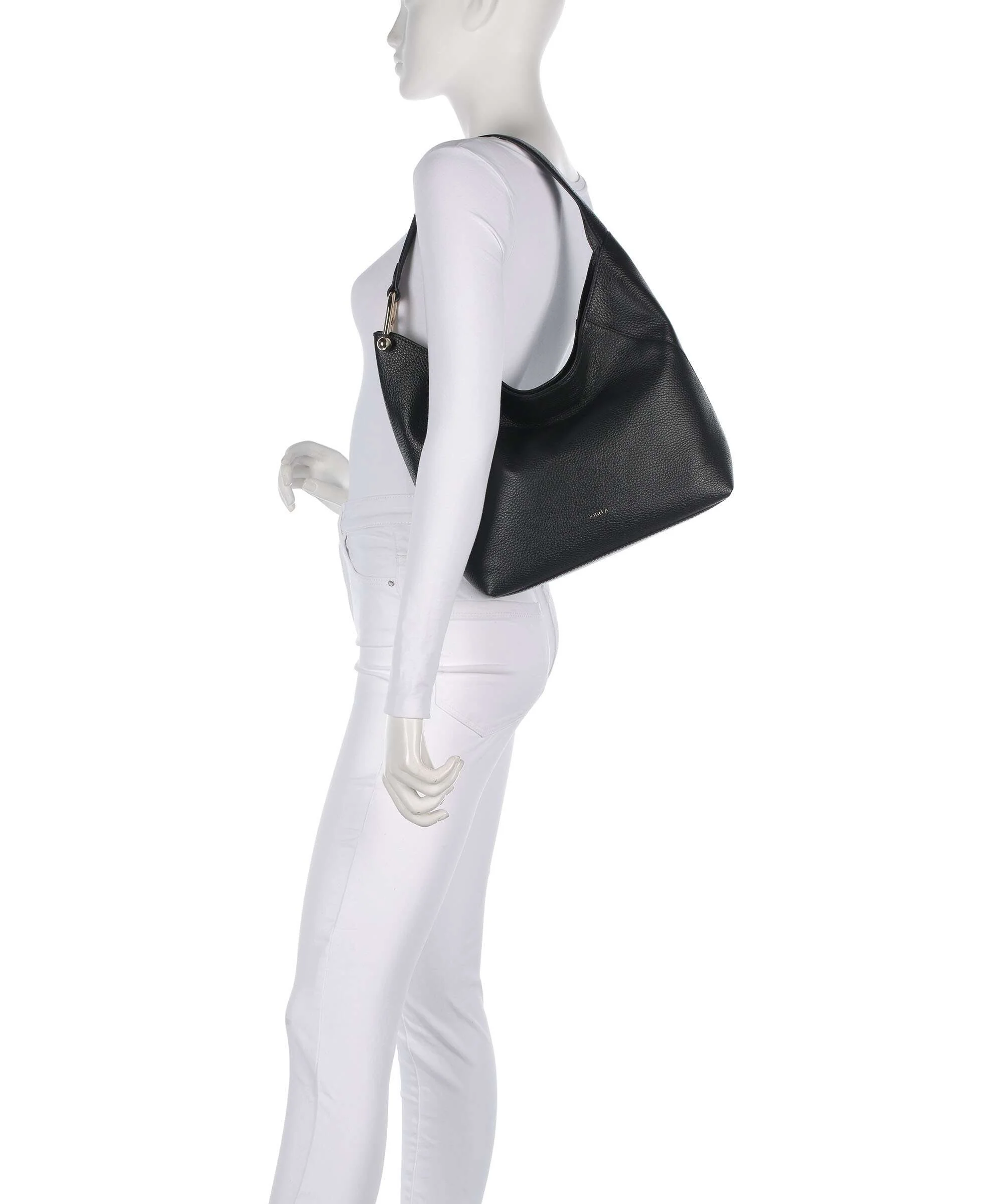 Furla Lara M Torebka worek nero - Image 3