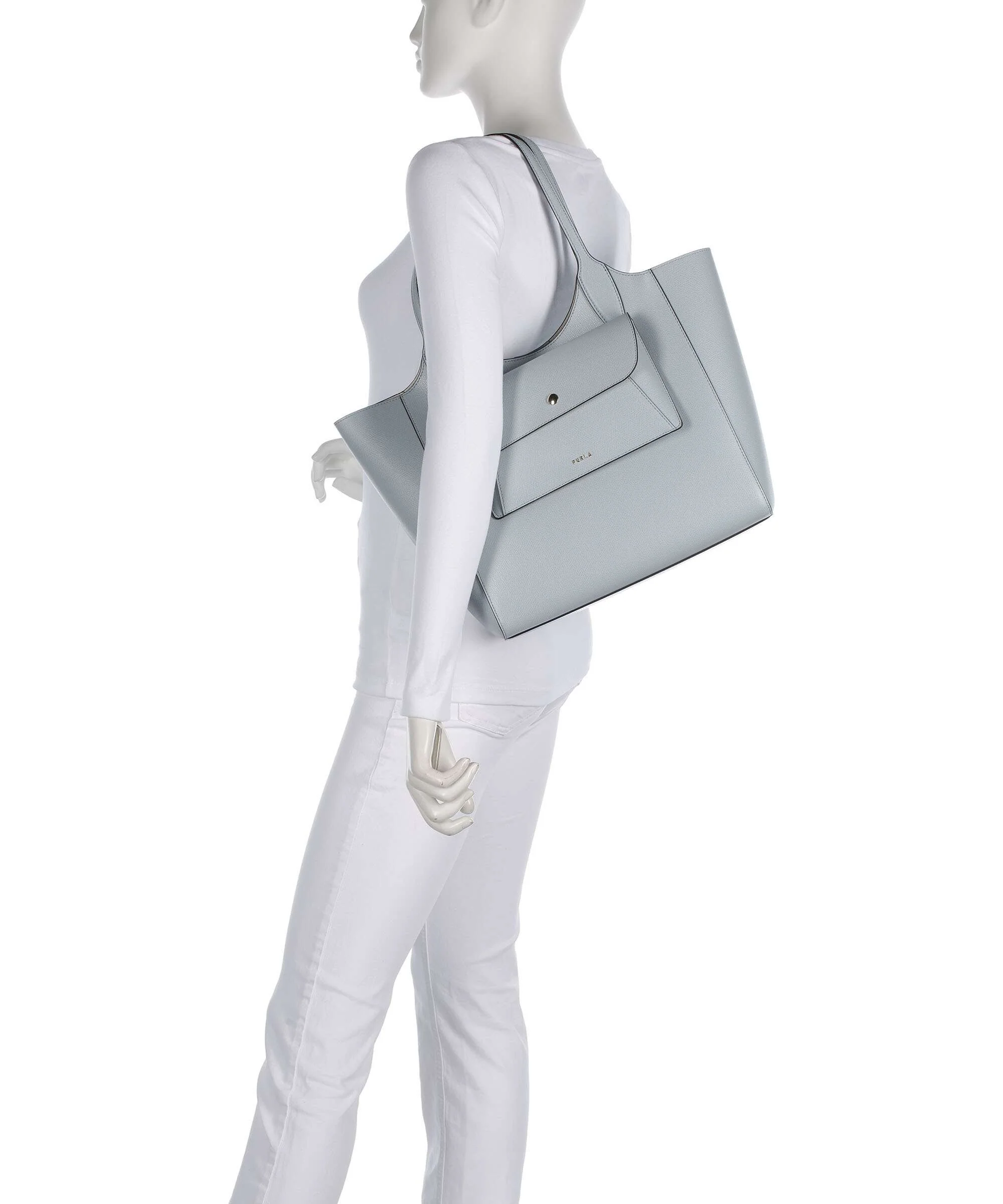 Furla Lea M Torba na zakupy artemisia - Image 3