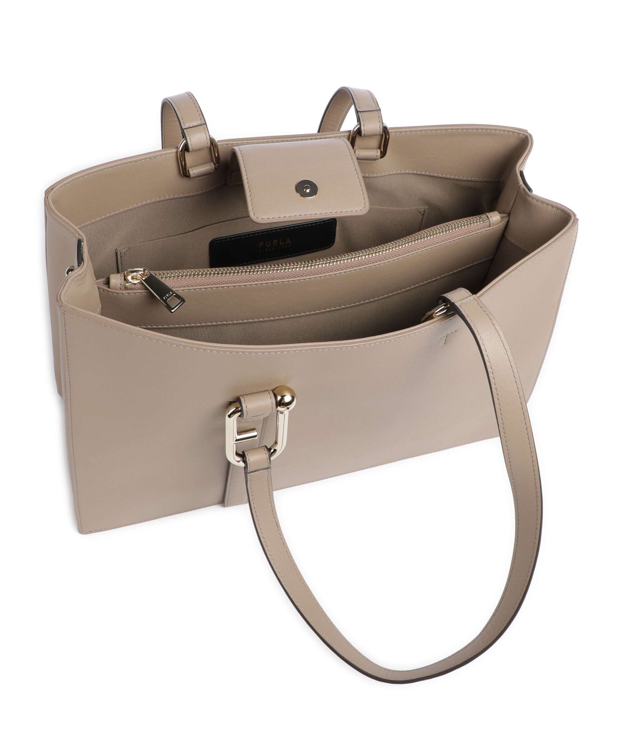 Furla Nuvola L Torba na zakupy greige - Image 6