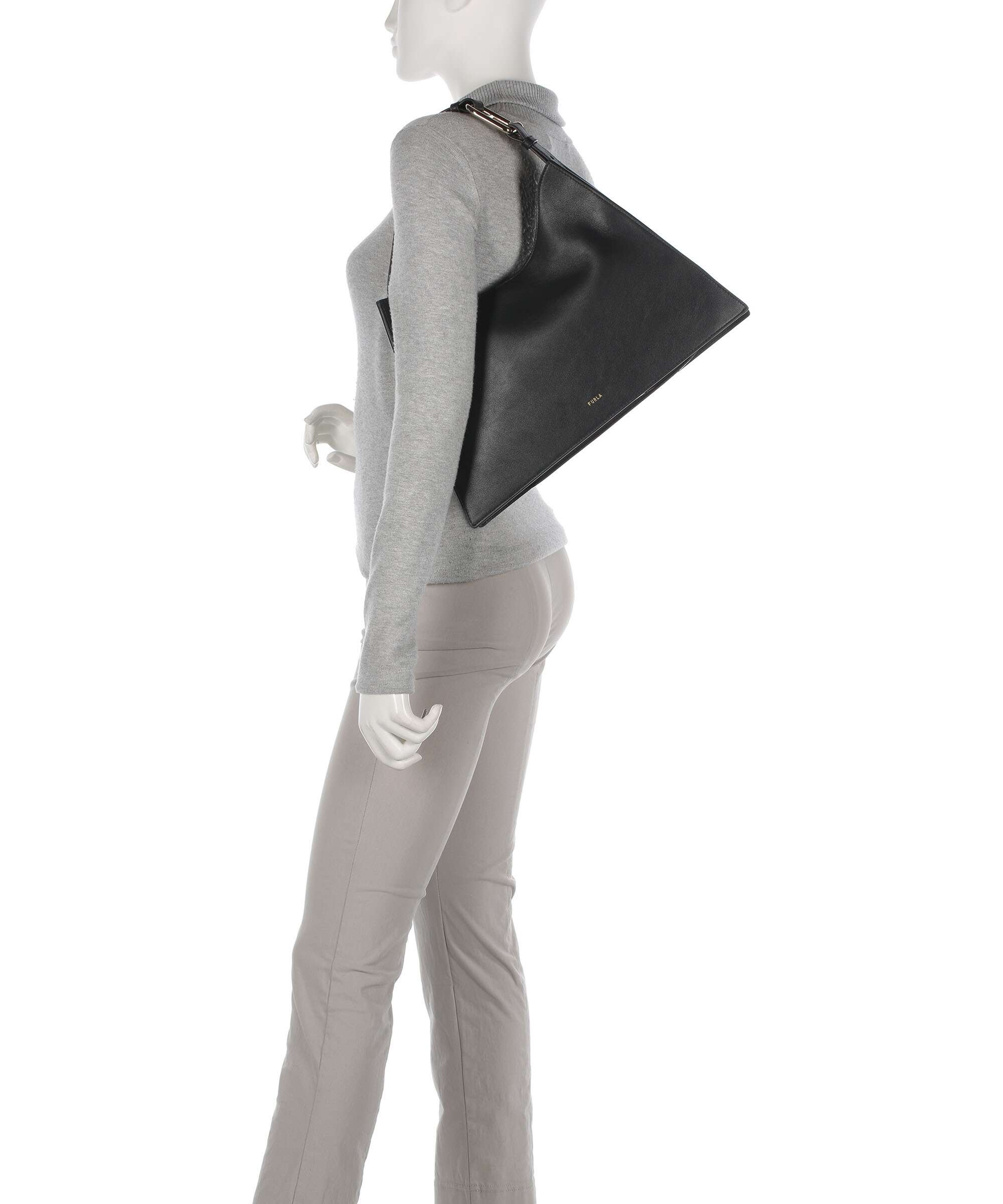 Furla Nuvola L Torebka worek nero - Image 3