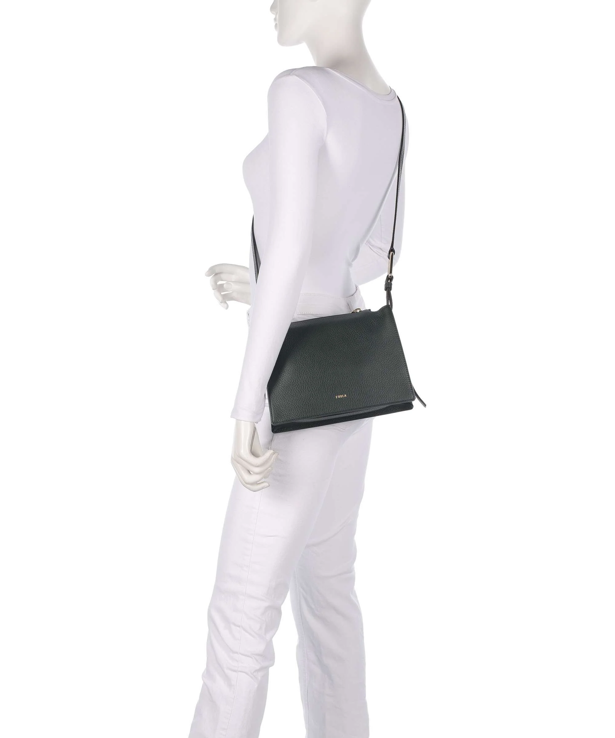 Furla Nuvola S Torba przez ramię deep green - Image 3