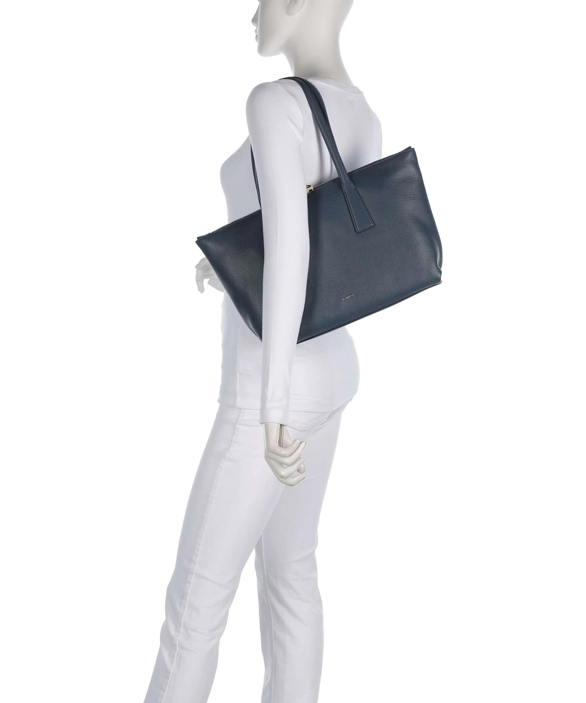 Furla Olivia M Torba na zakupy grigio blu - Image 3