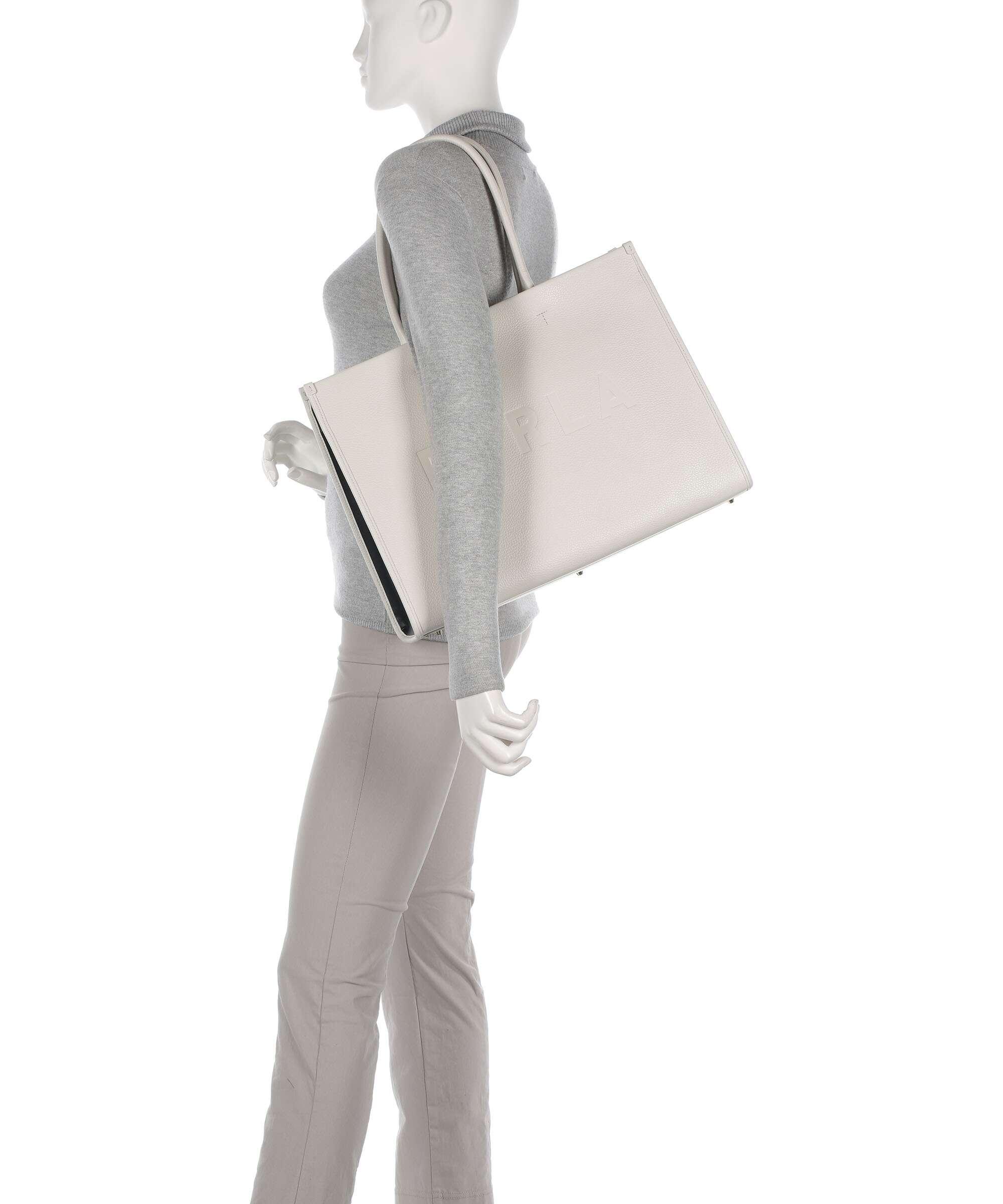 Furla Opportunity L Torba na zakupy marshmallow/nero - Image 3