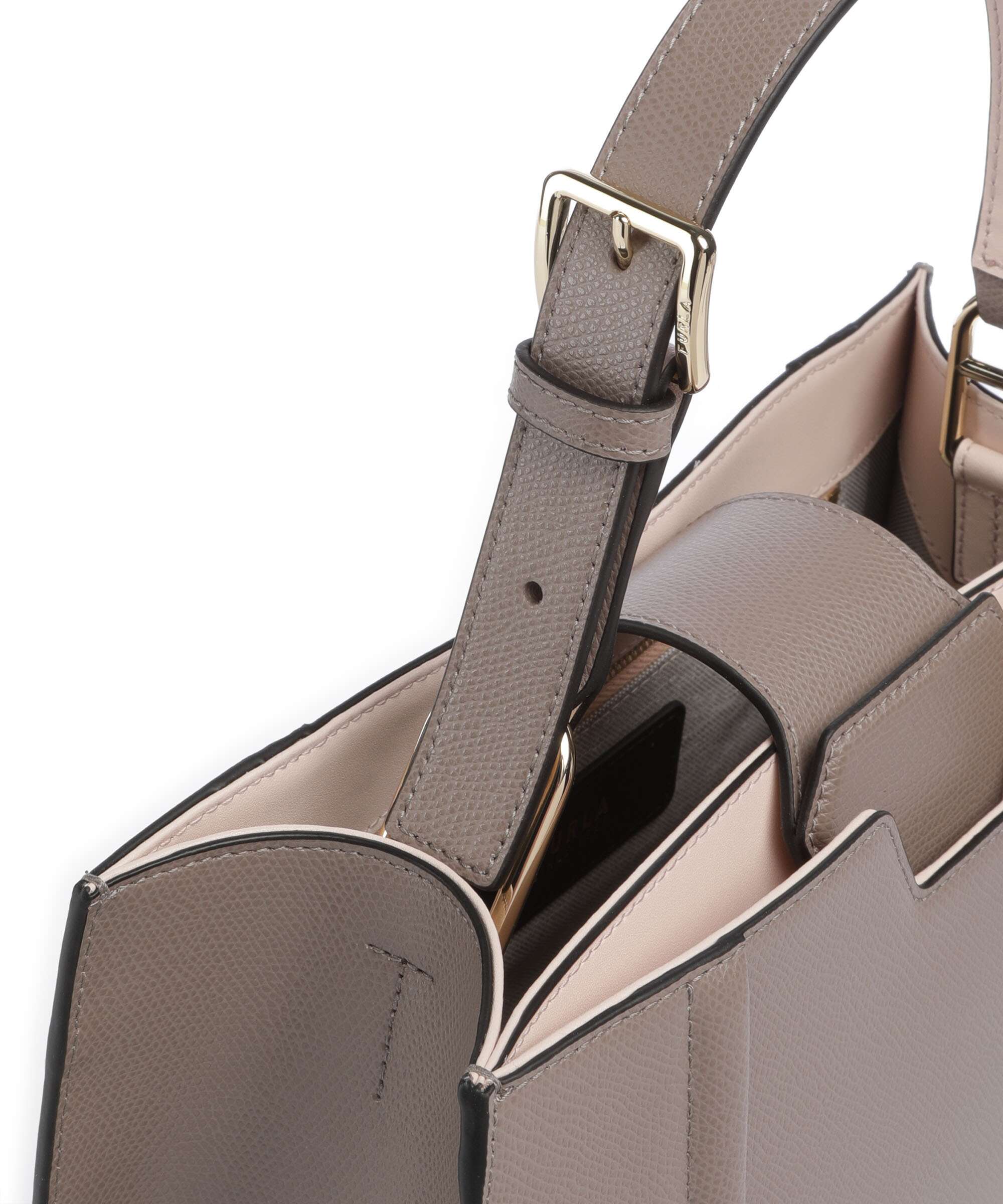 Furla Riva M Torebka stucco gray - Image 4