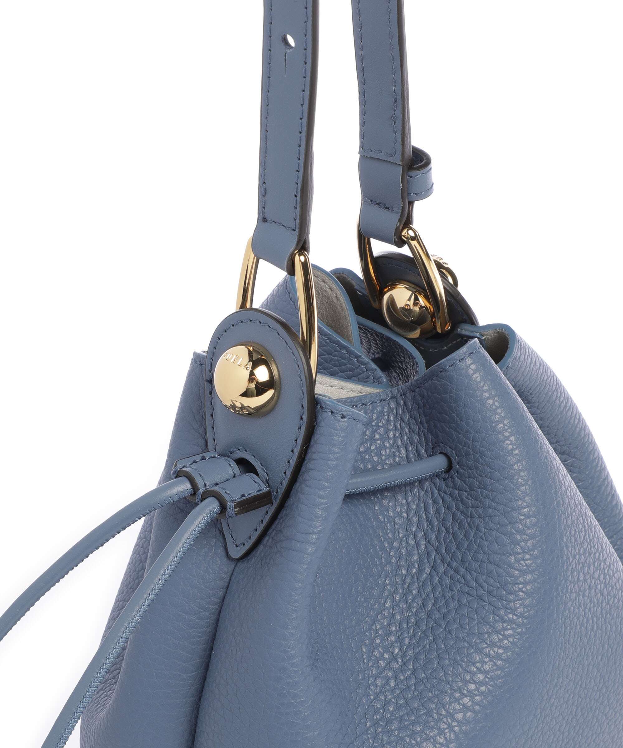 Furla Sfera Mini Torebka worek denim - Image 5