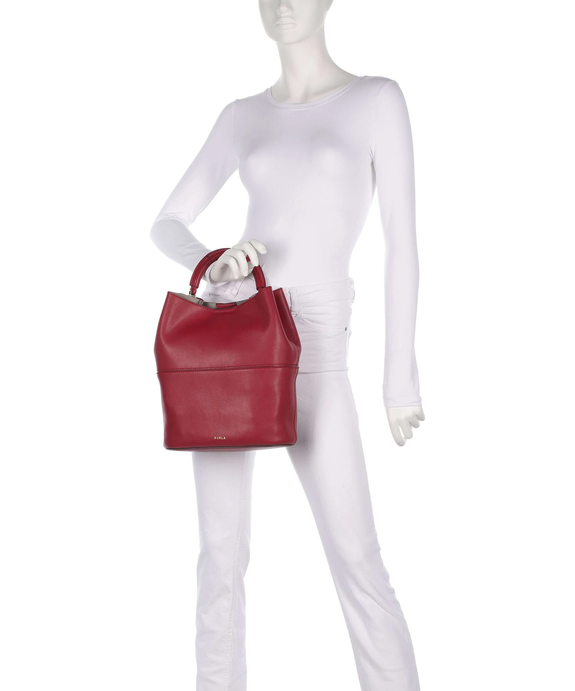Furla Sfera S Torebka worek lacca/azalea - Image 4