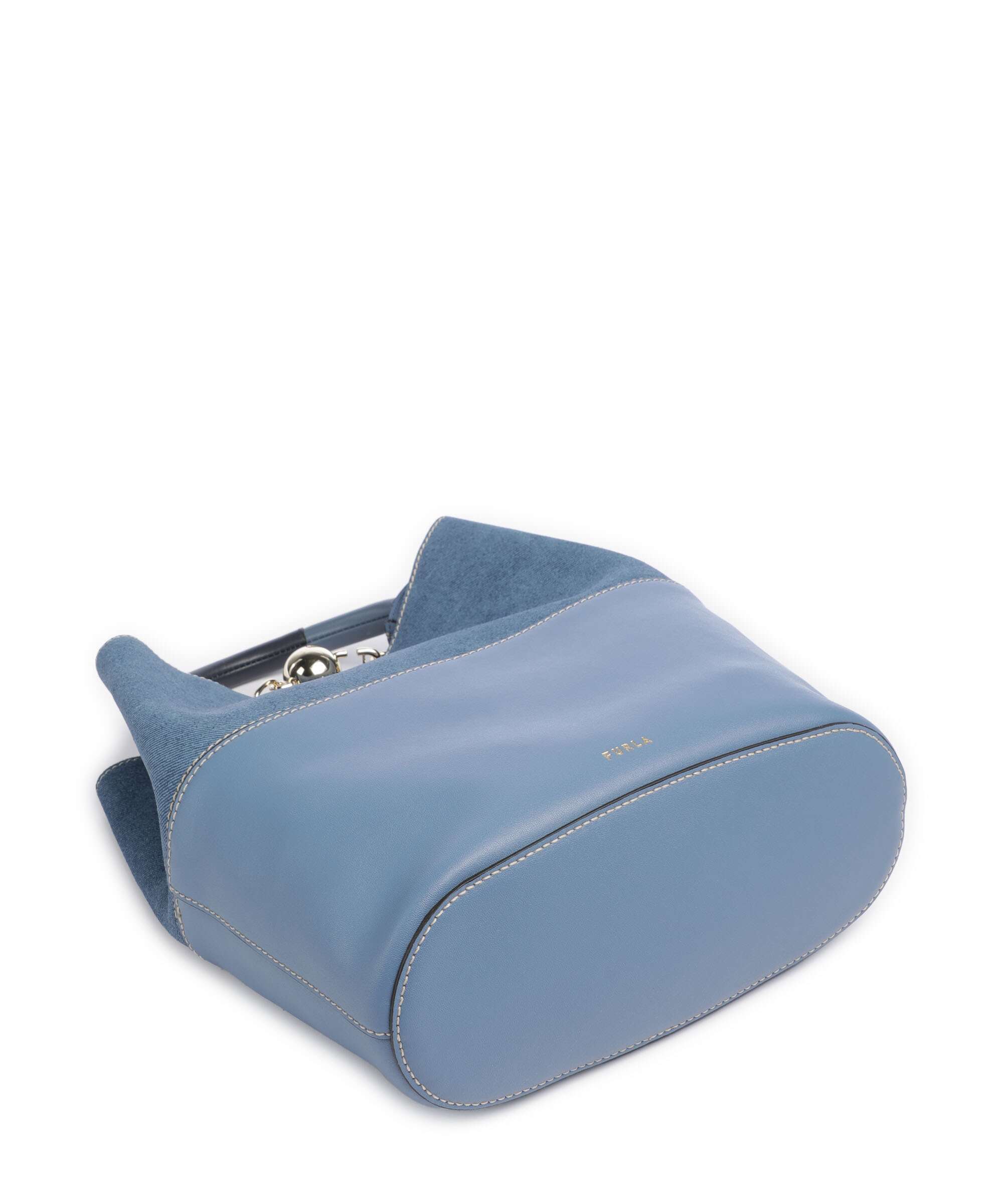 Furla Sfera S Torebka worek denim - Image 6