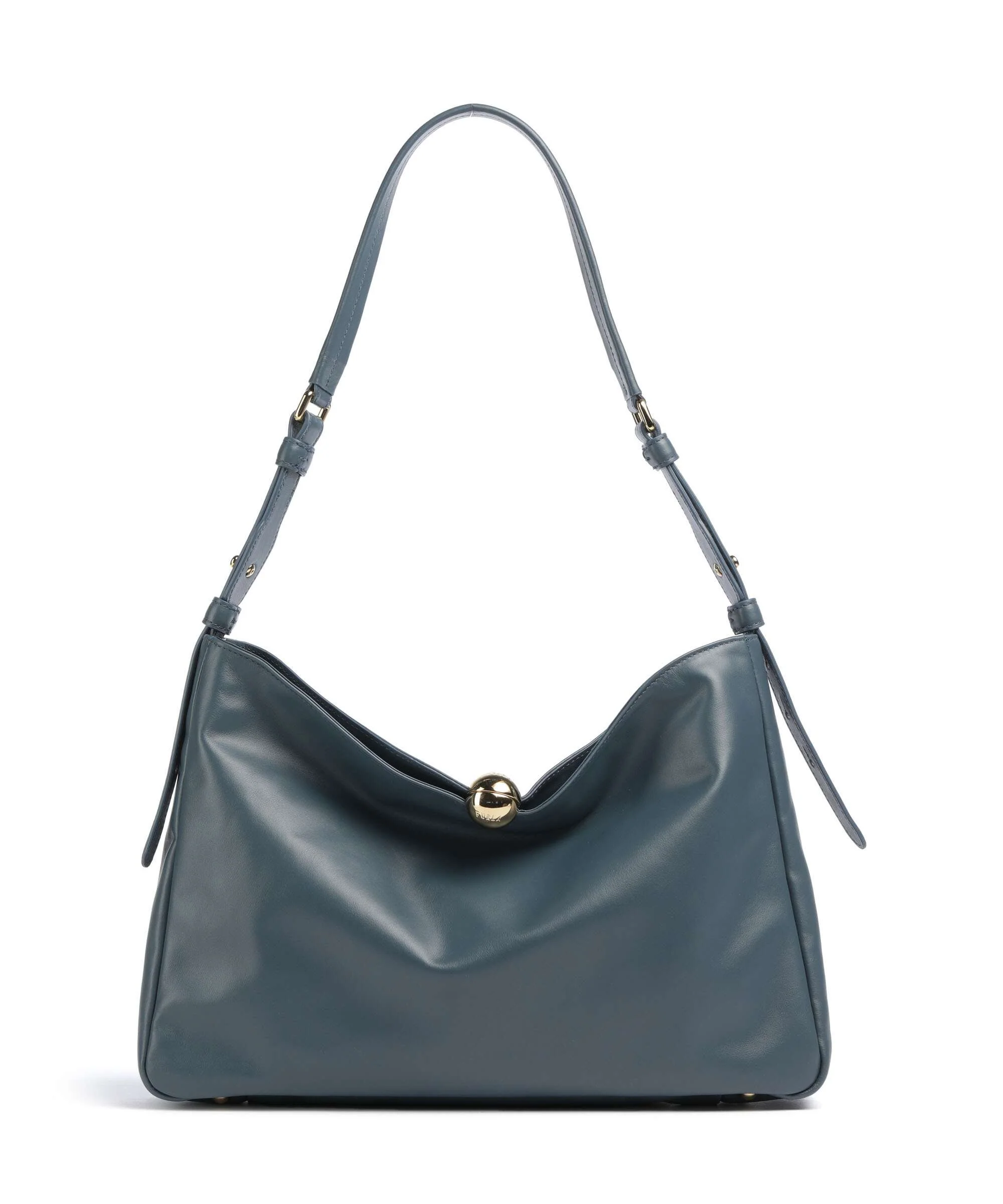 Furla Sfera Soft L Torebka worek grigio blu