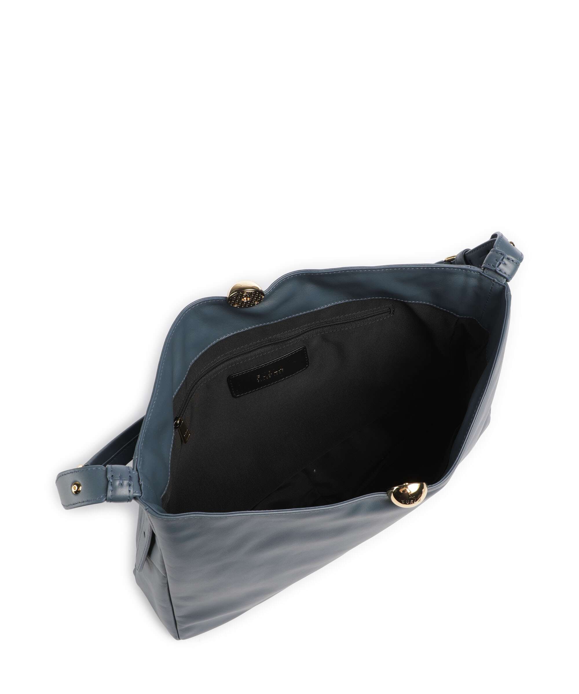 Furla Sfera Soft L Torebka worek grigio blu - Image 6