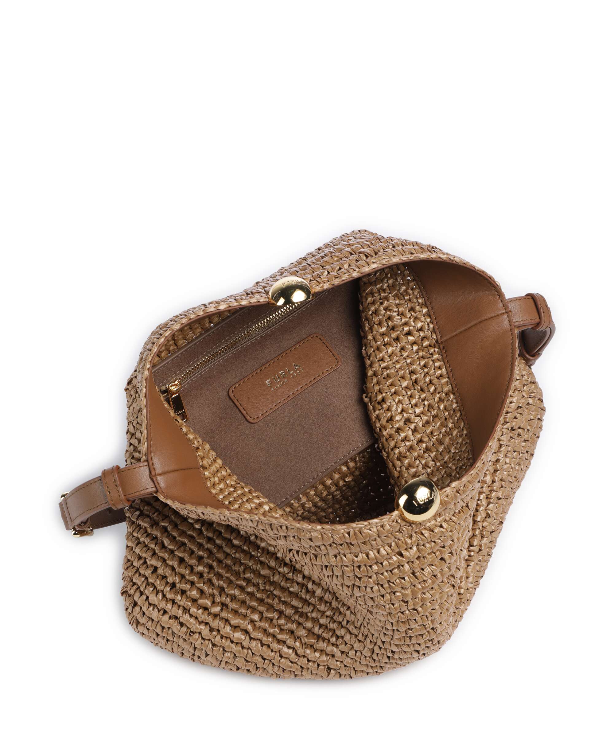 Furla Sfera Soft L Torebka worek linen - Image 5