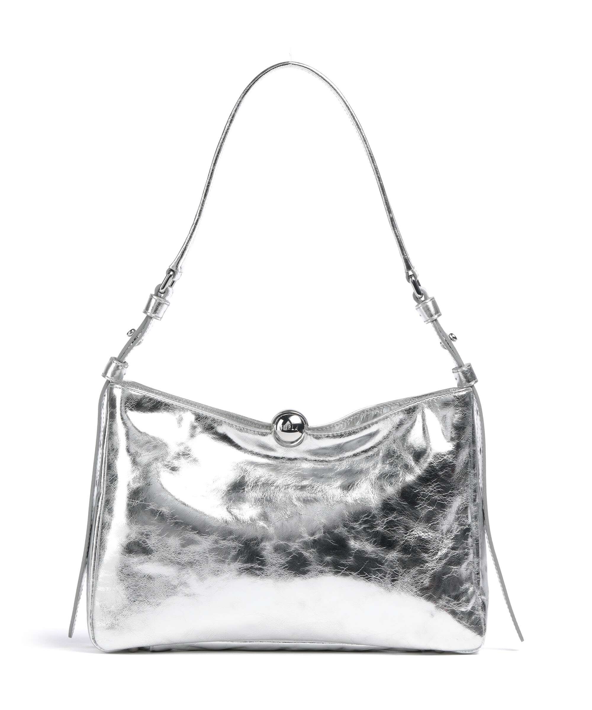 Furla Sfera Soft M Torba na ramię silver