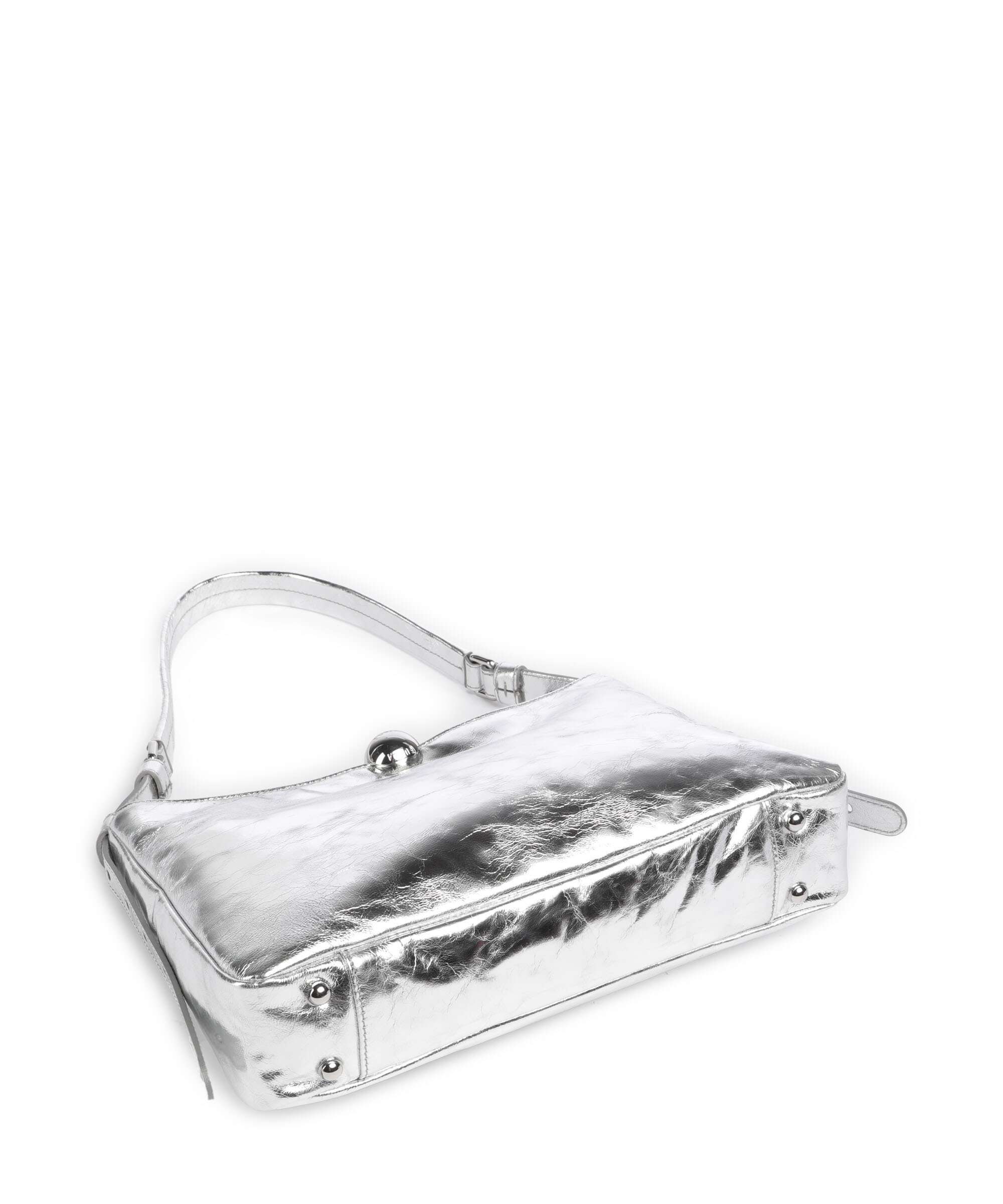 Furla Sfera Soft M Torba na ramię silver - Image 5
