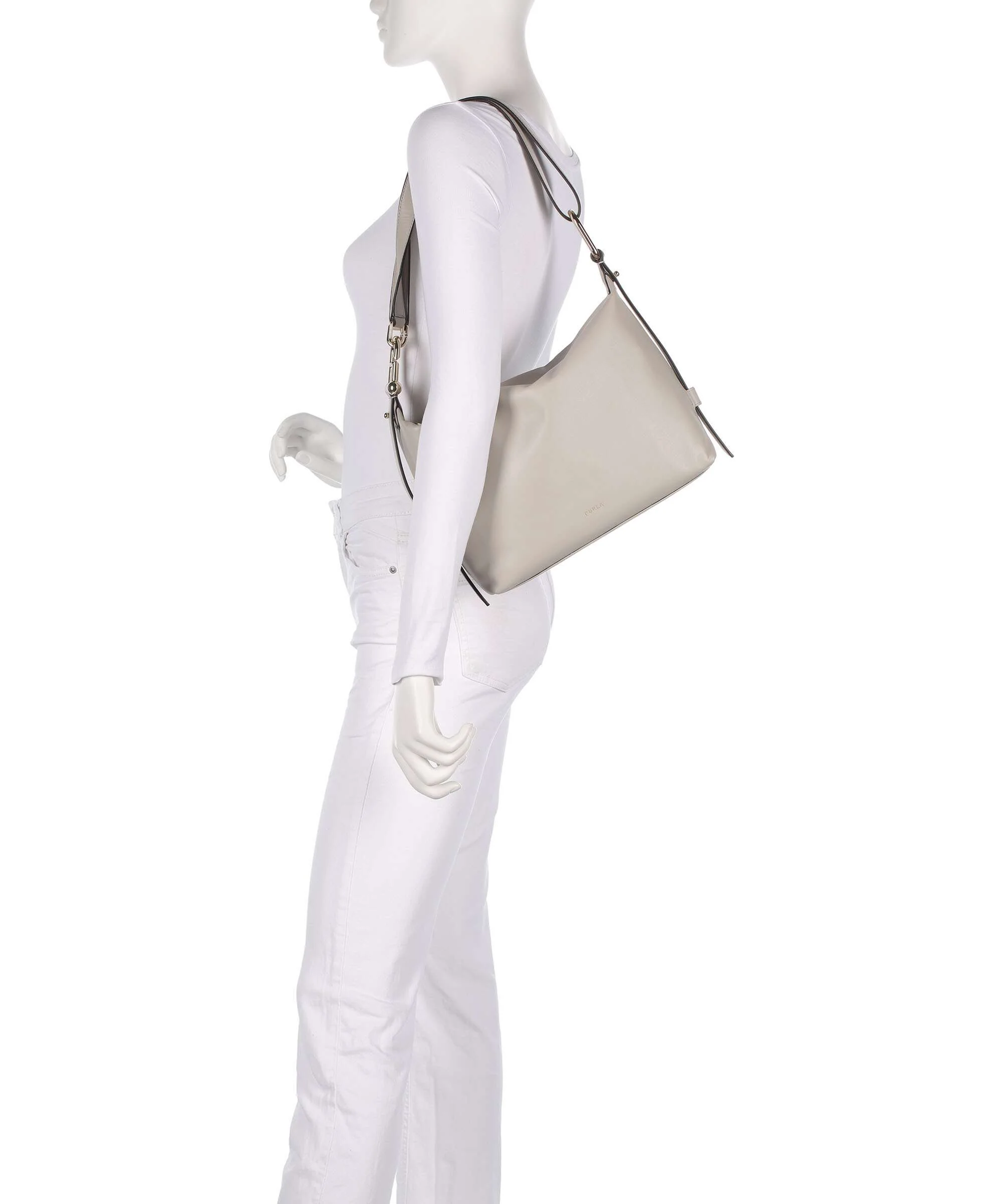 Furla Tonie M Torebka worek vaniglia - Image 4