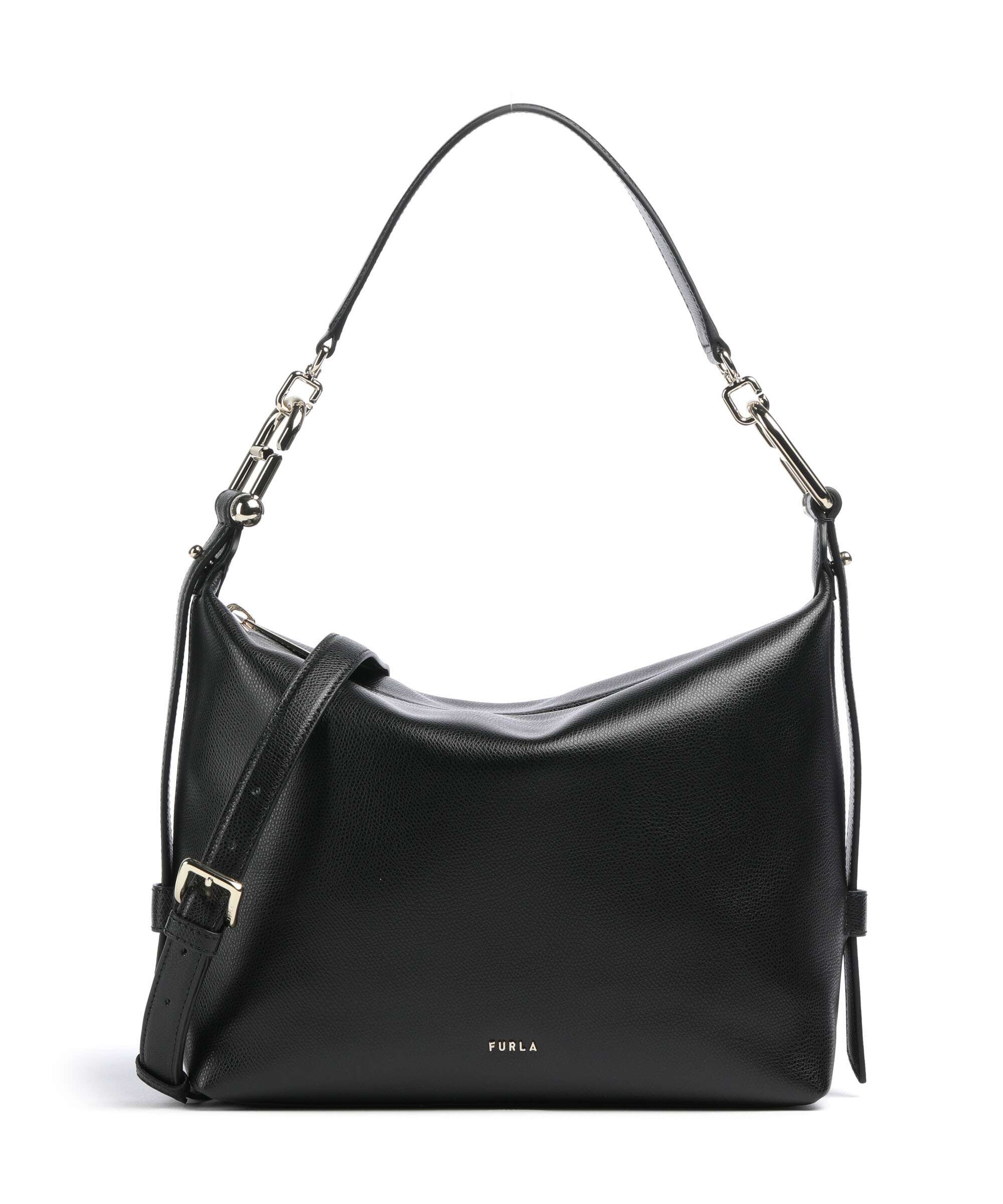 Furla Tonie M Torebka worek nero