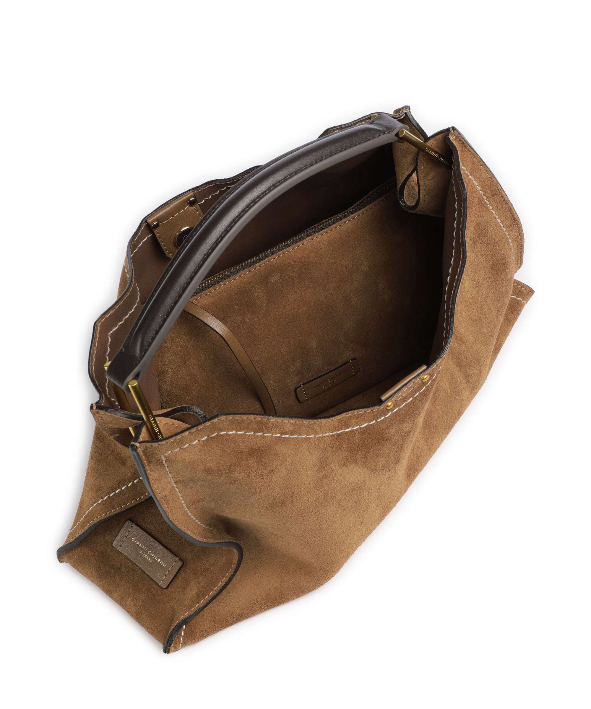 Gianni Chiarini Aurora Torebka worek caramel - Image 6