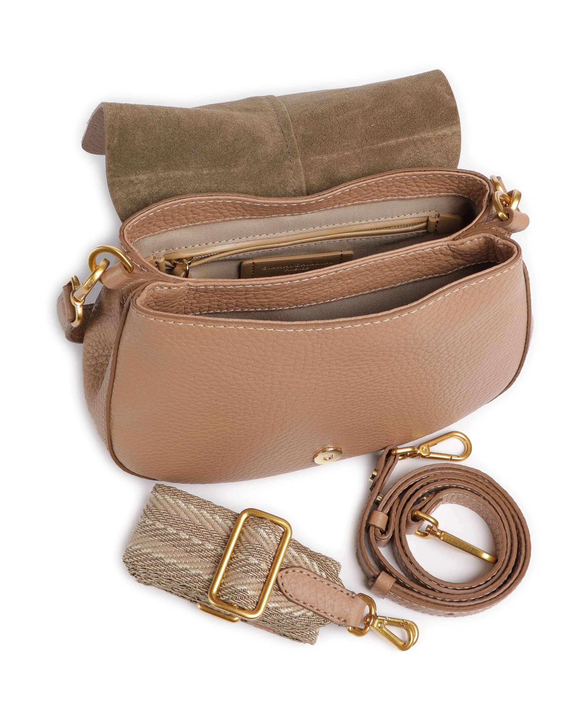Gianni Chiarini Helena Round Torba na ramię clay - Image 7
