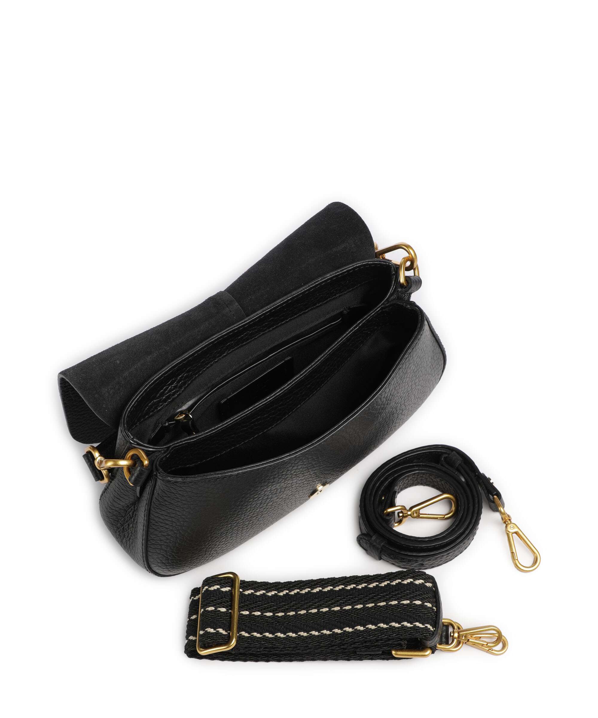 Gianni Chiarini Helena Round Torba na ramię nero - Image 6