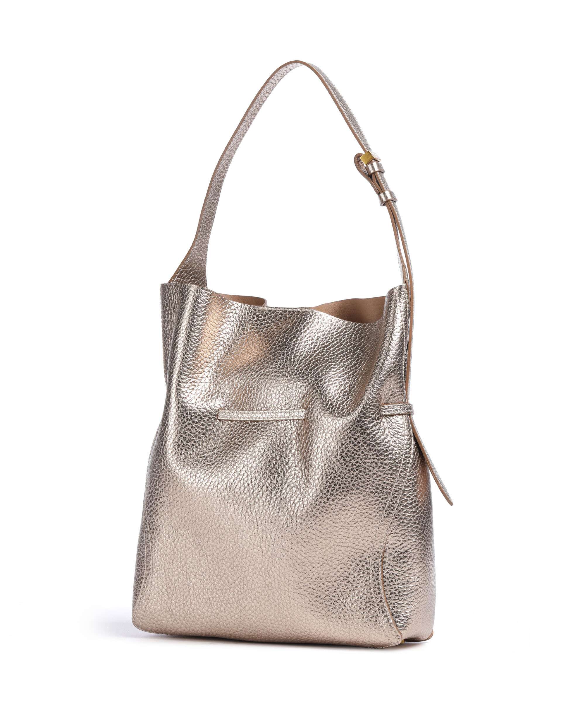 Gianni Chiarini Sienna Torebka worek mirage clay - Image 4