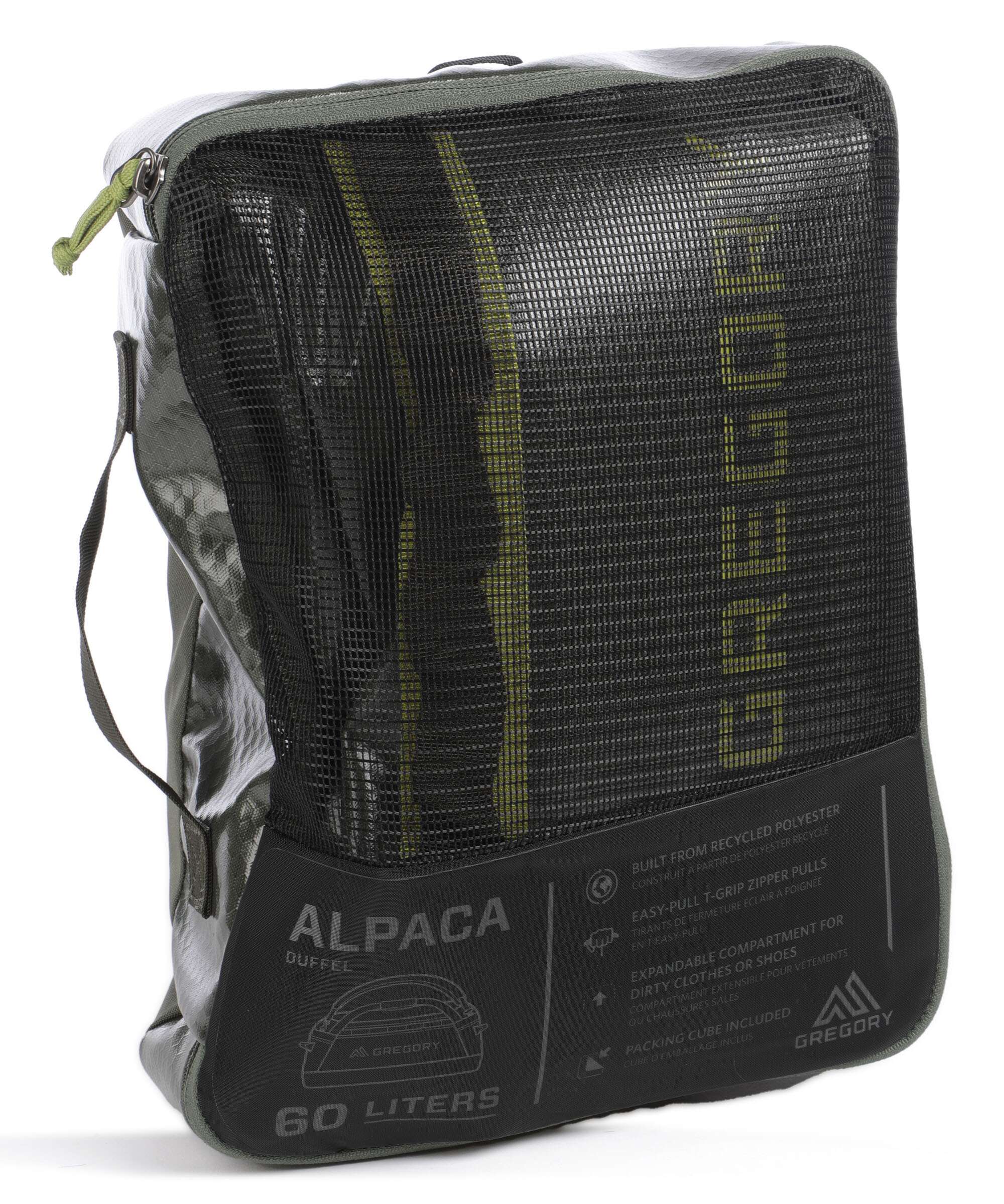 Gregory Alpaca 60 Torba podróżna fir green - Image 6