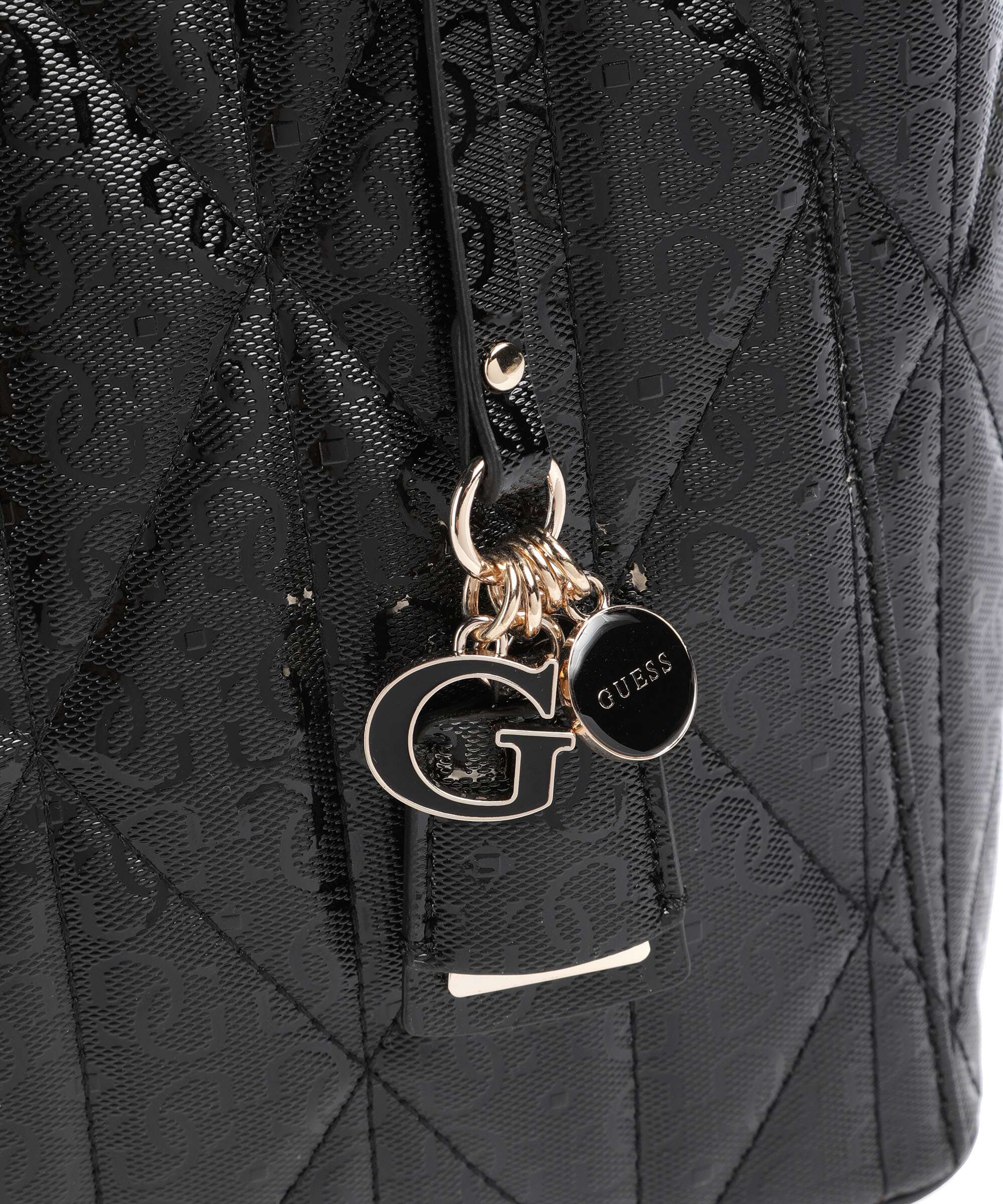 Guess Aldina G-Shine Torba na zakupy black - Image 4