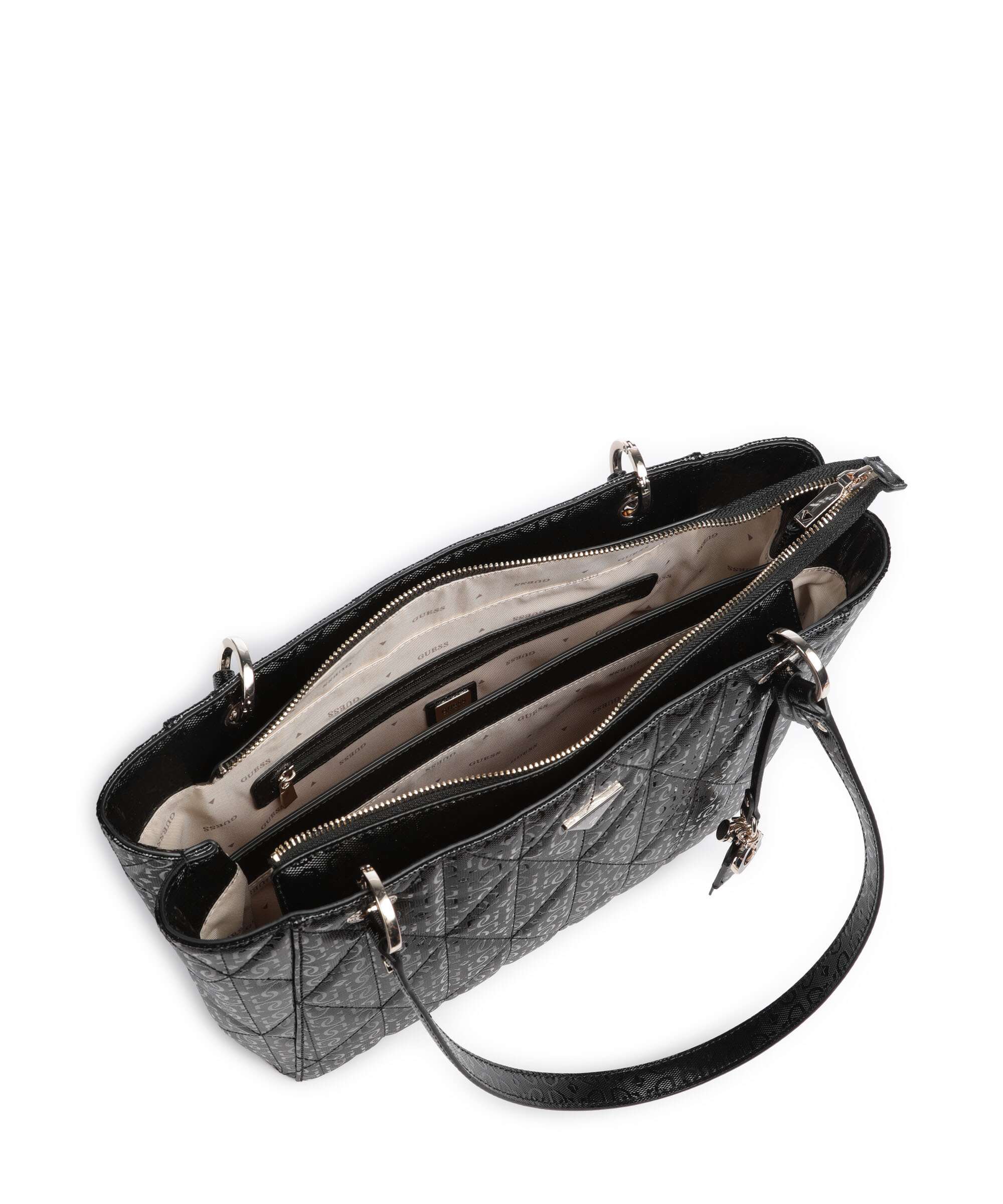Guess Aldina G-Shine Torba na zakupy black - Image 6
