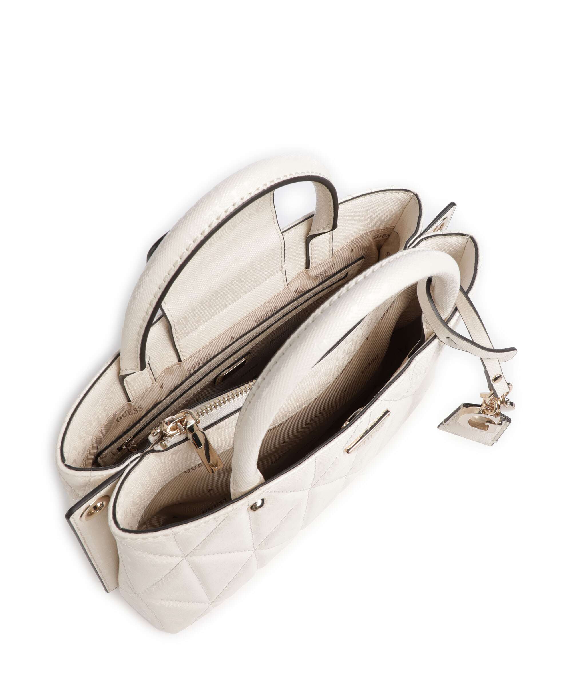 Guess Aldina G-Shine Torebka offwhite - Image 6