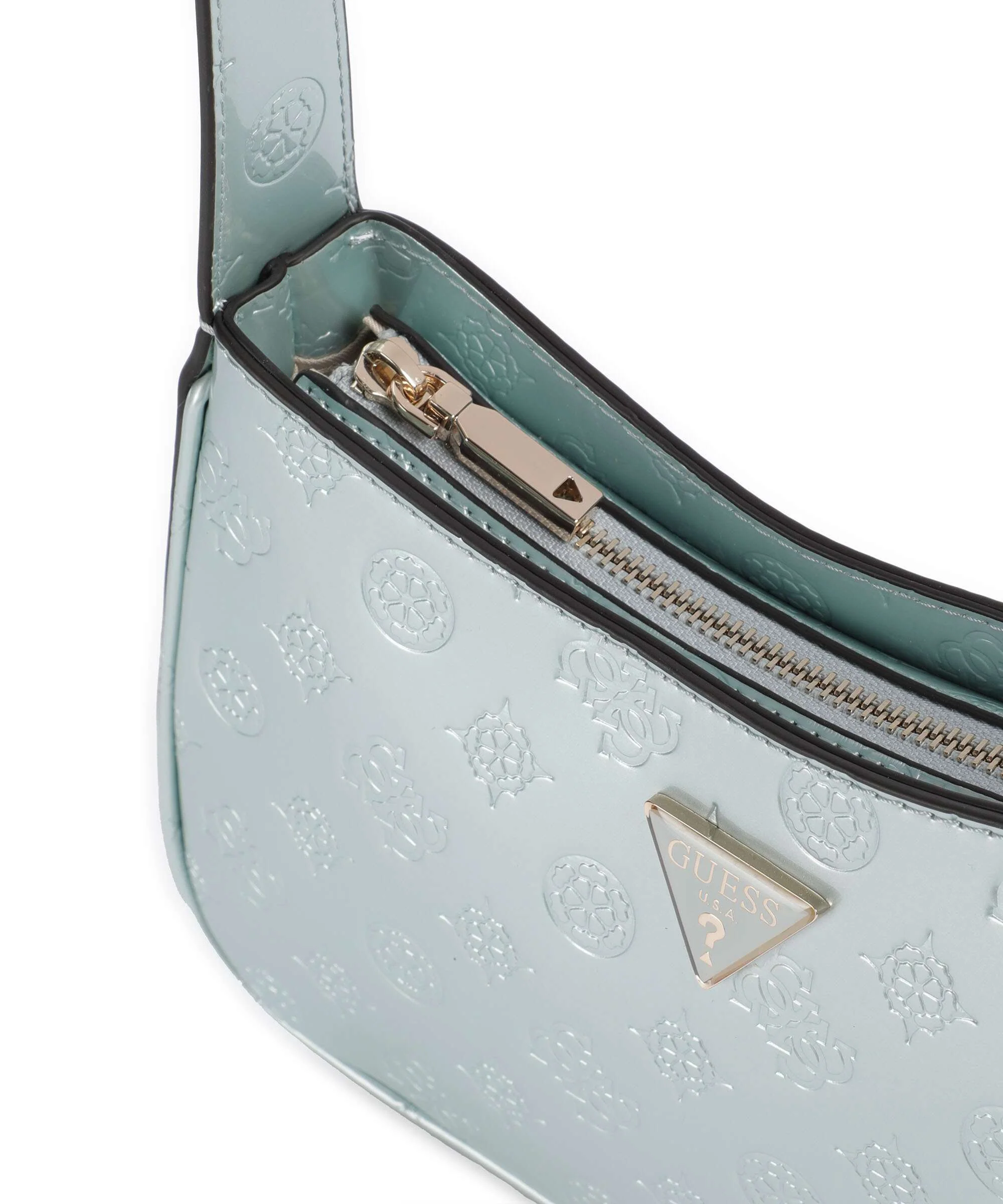 Guess Arnela Torba na ramię powder blue logo - Image 4