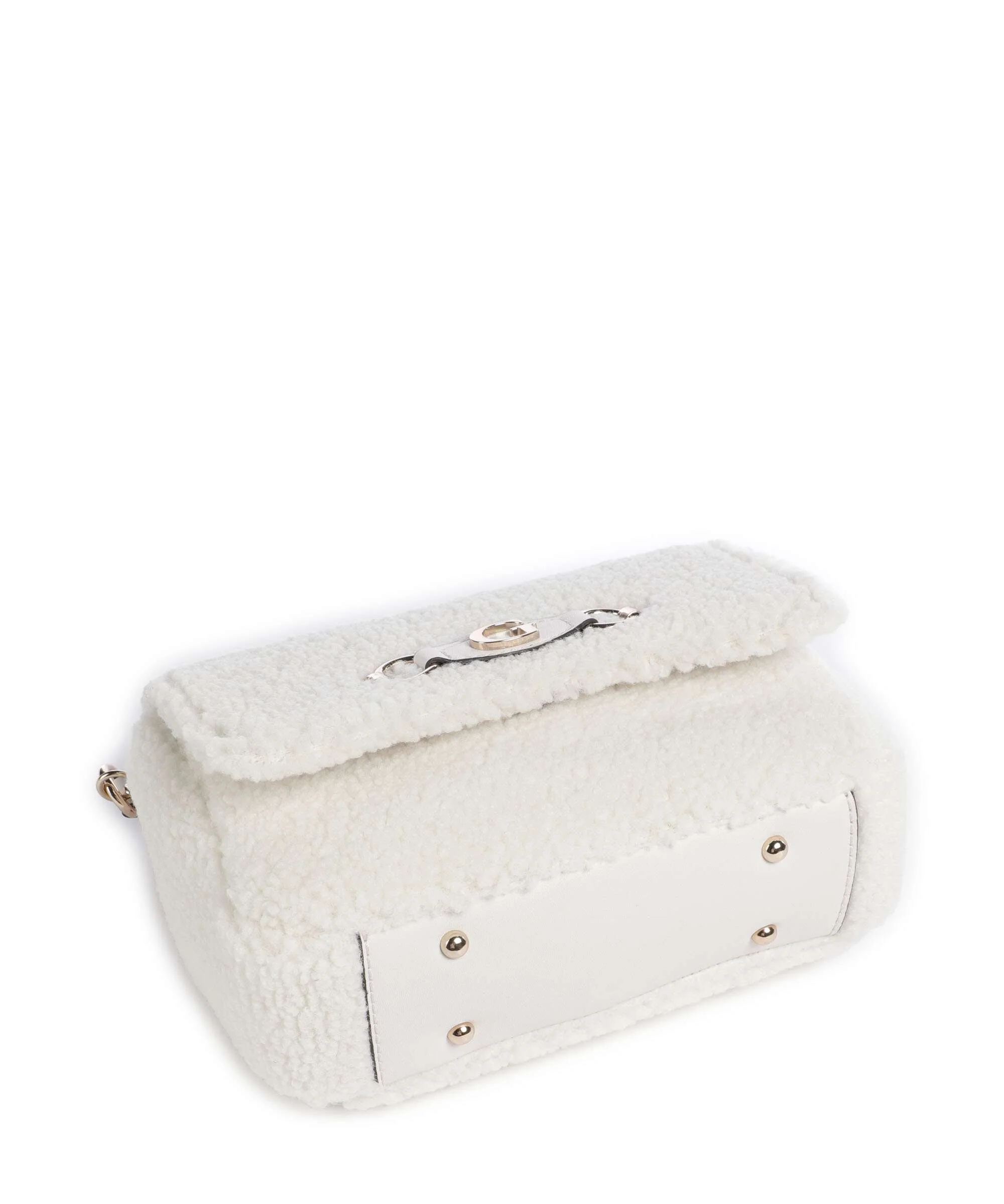 Guess Aslia Shearling Torba na ramię white - Image 6