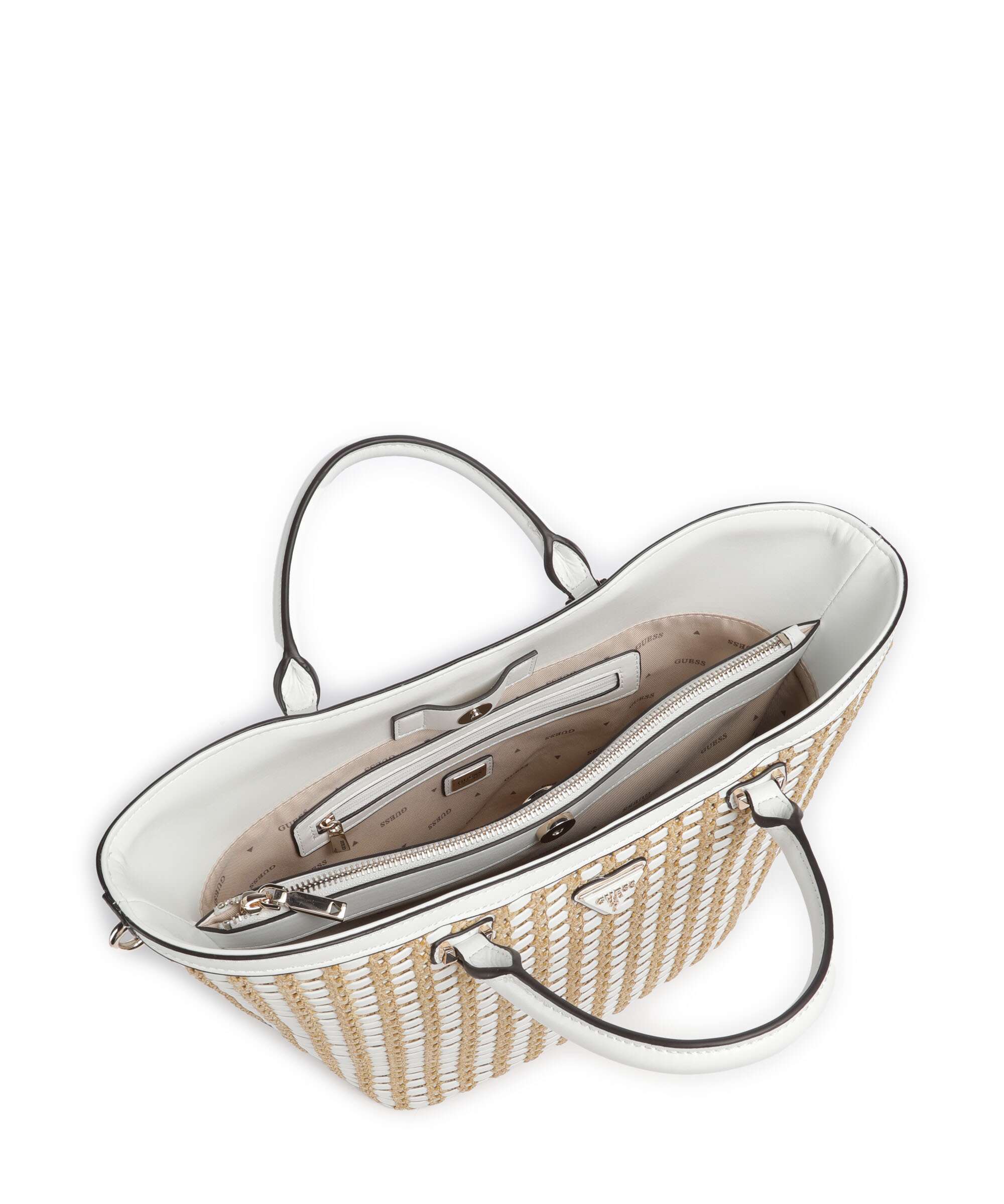 Guess Atalia Torebka natural/white - Image 6