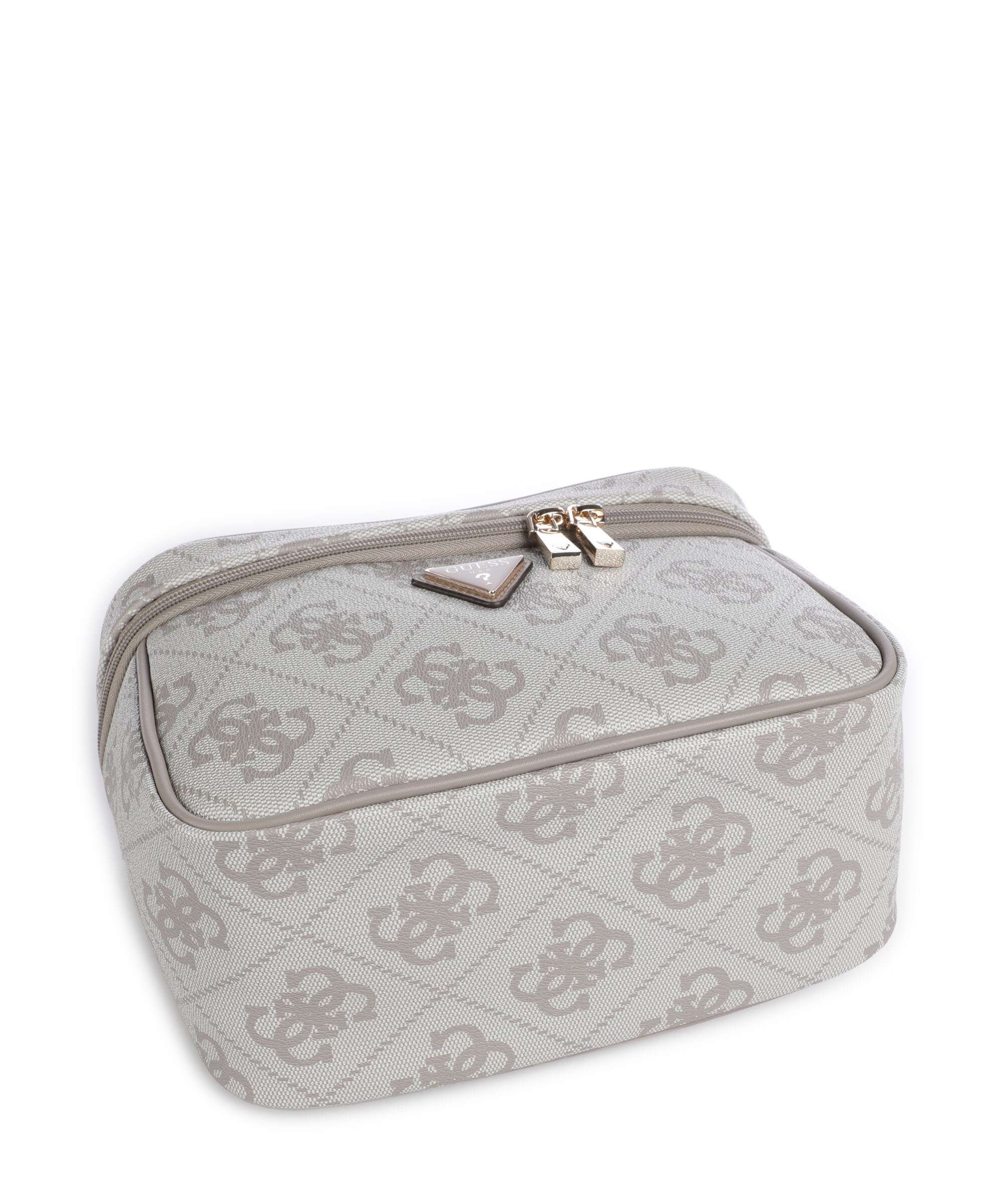 Guess Berta 4G Logo Torby toaletowe dark taupe logo - Image 4