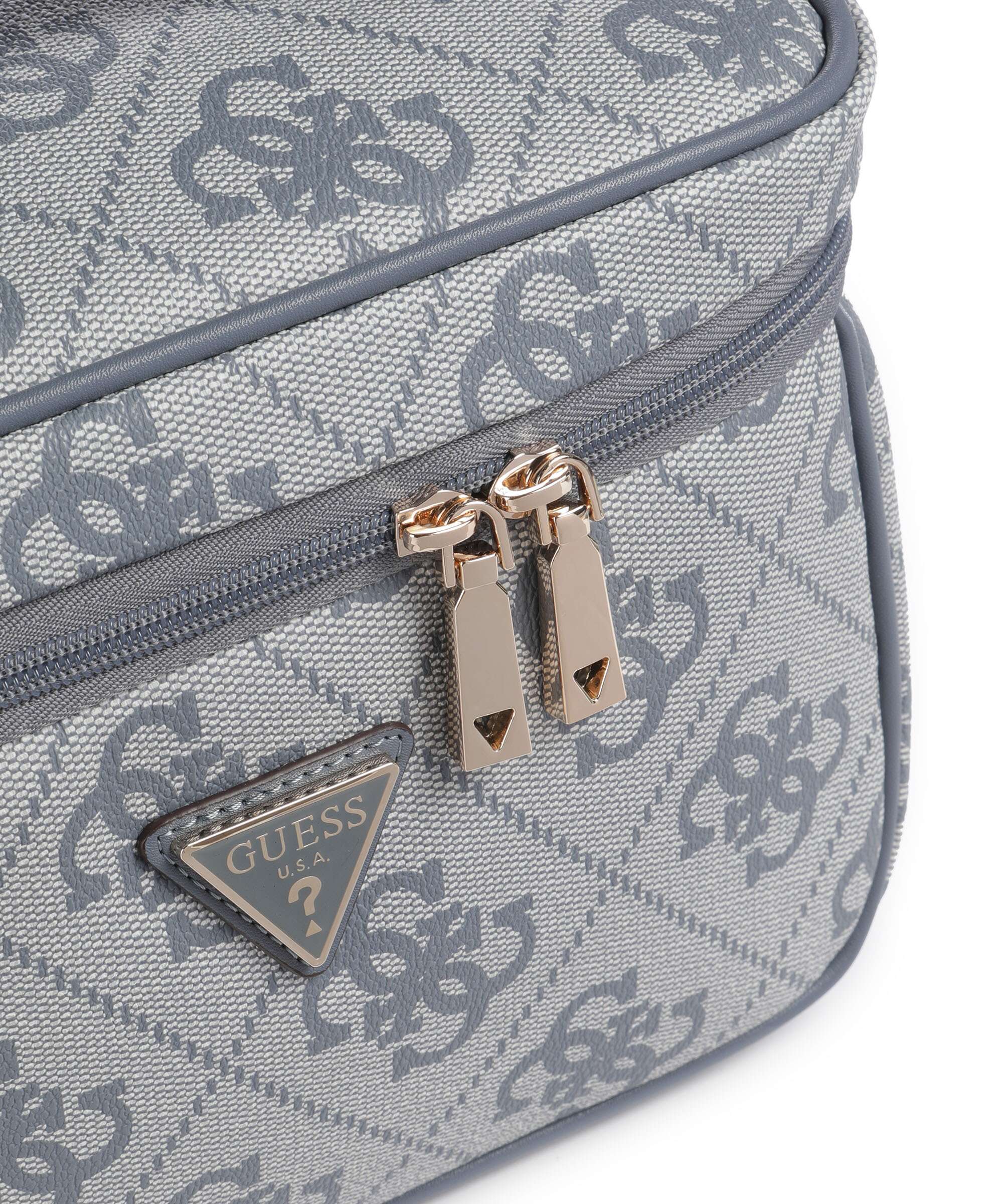 Guess Berta 4G Logo Torby toaletowe slate grey - Image 3