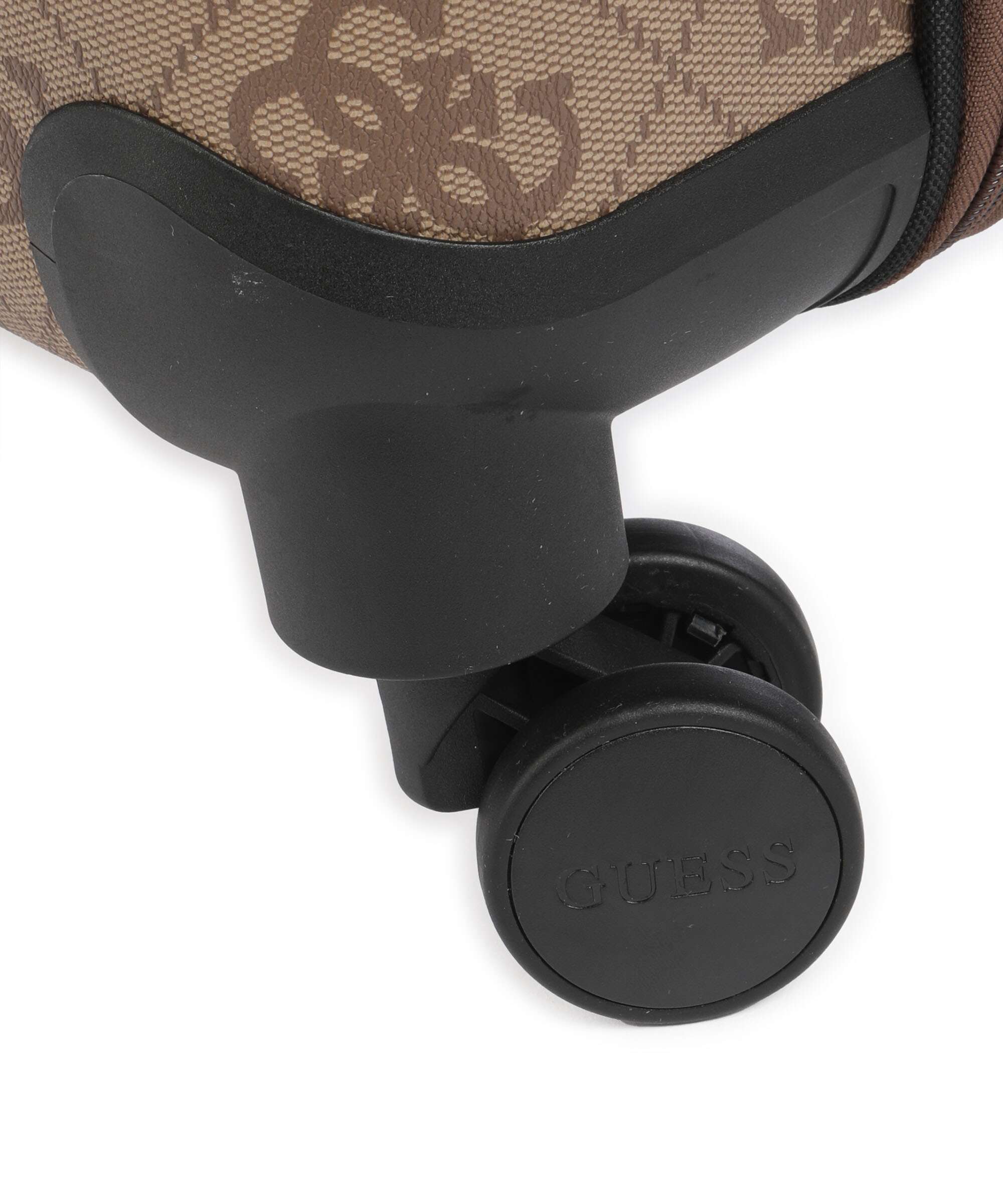 Guess Berta 4G Logo Walizka na 4 kołach latte logo/brown - Image 4