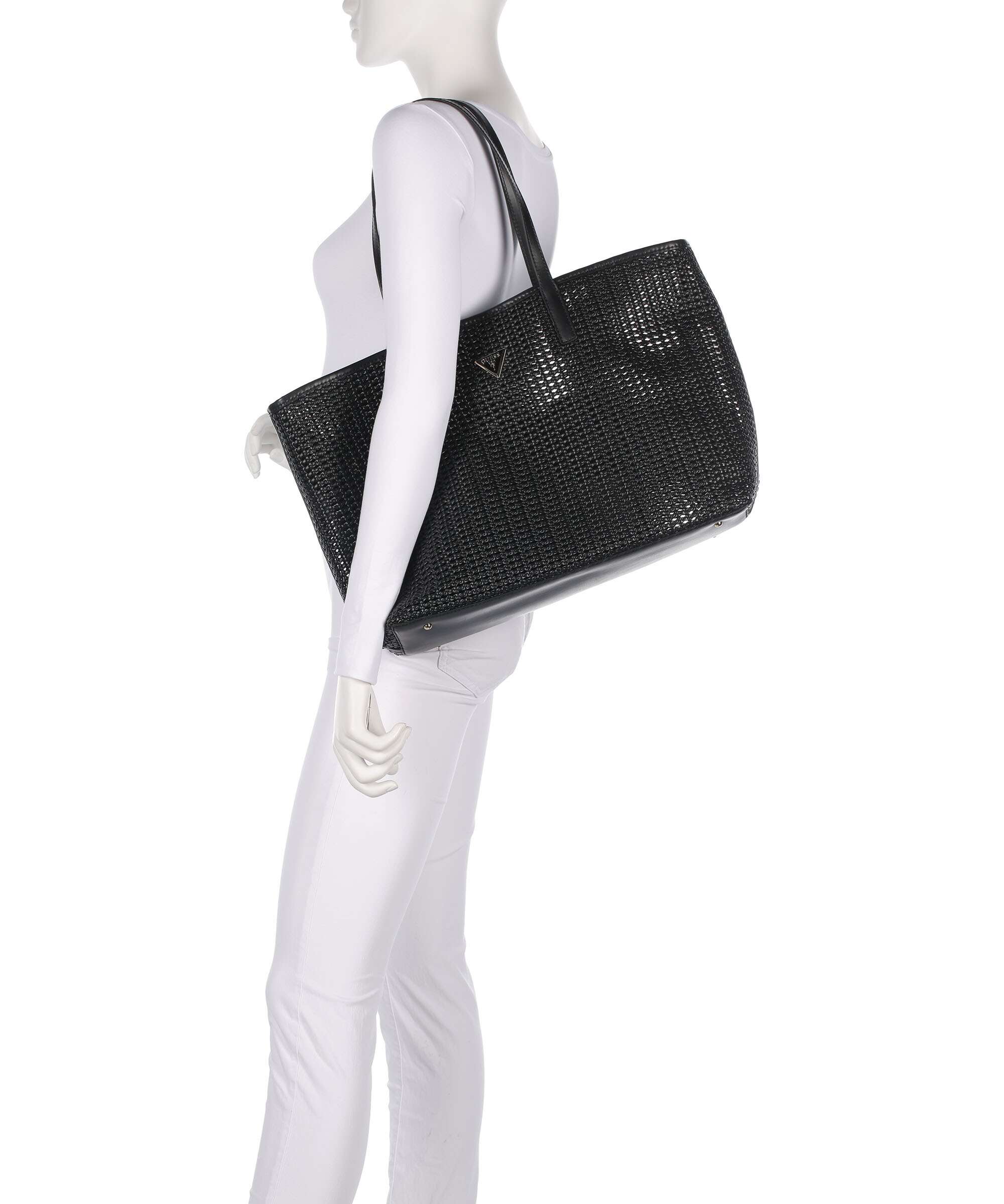 Guess Brigitta Torba na zakupy black - Image 3