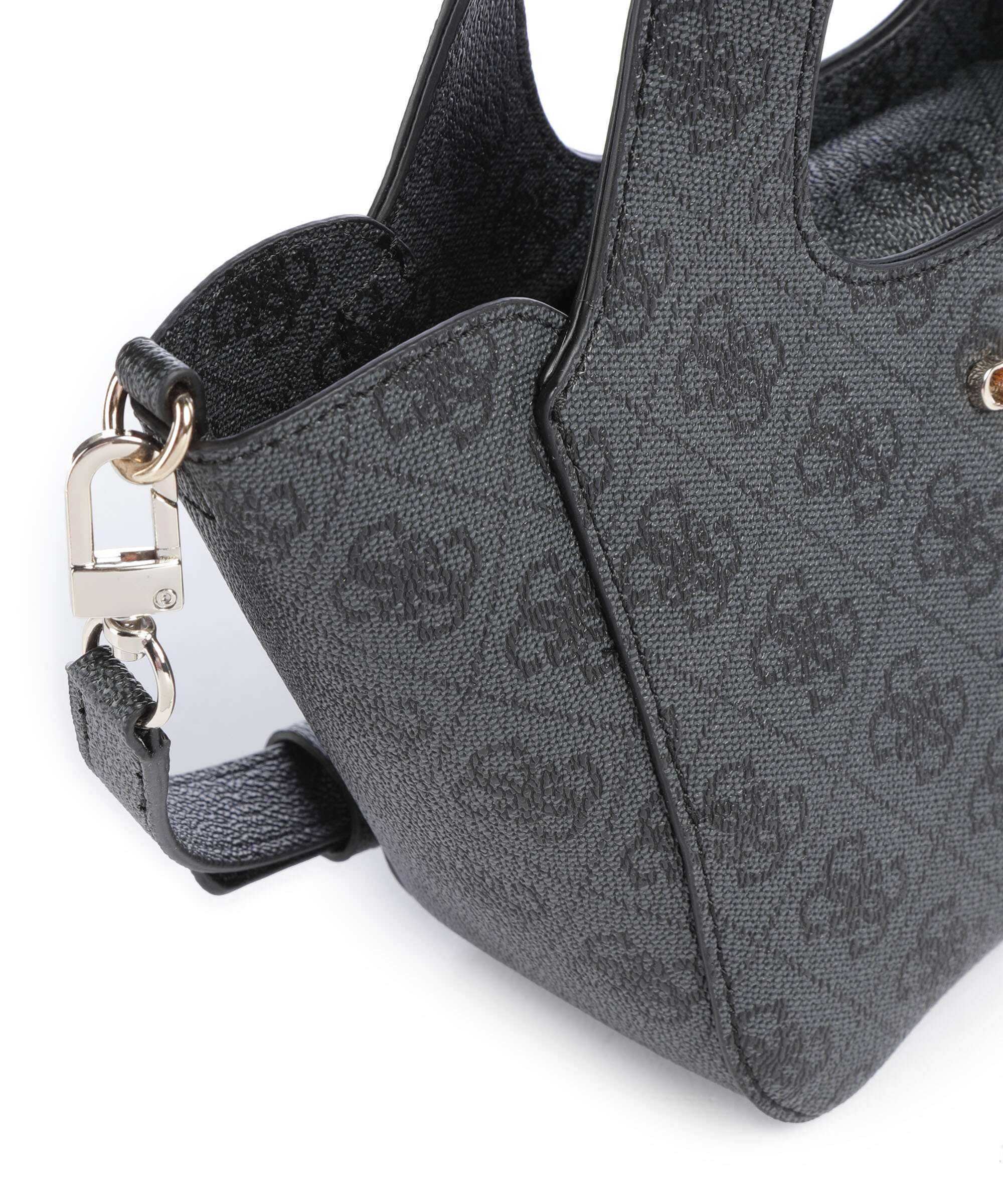 Guess Calista Mini Torba przez ramię coal logo - Image 5