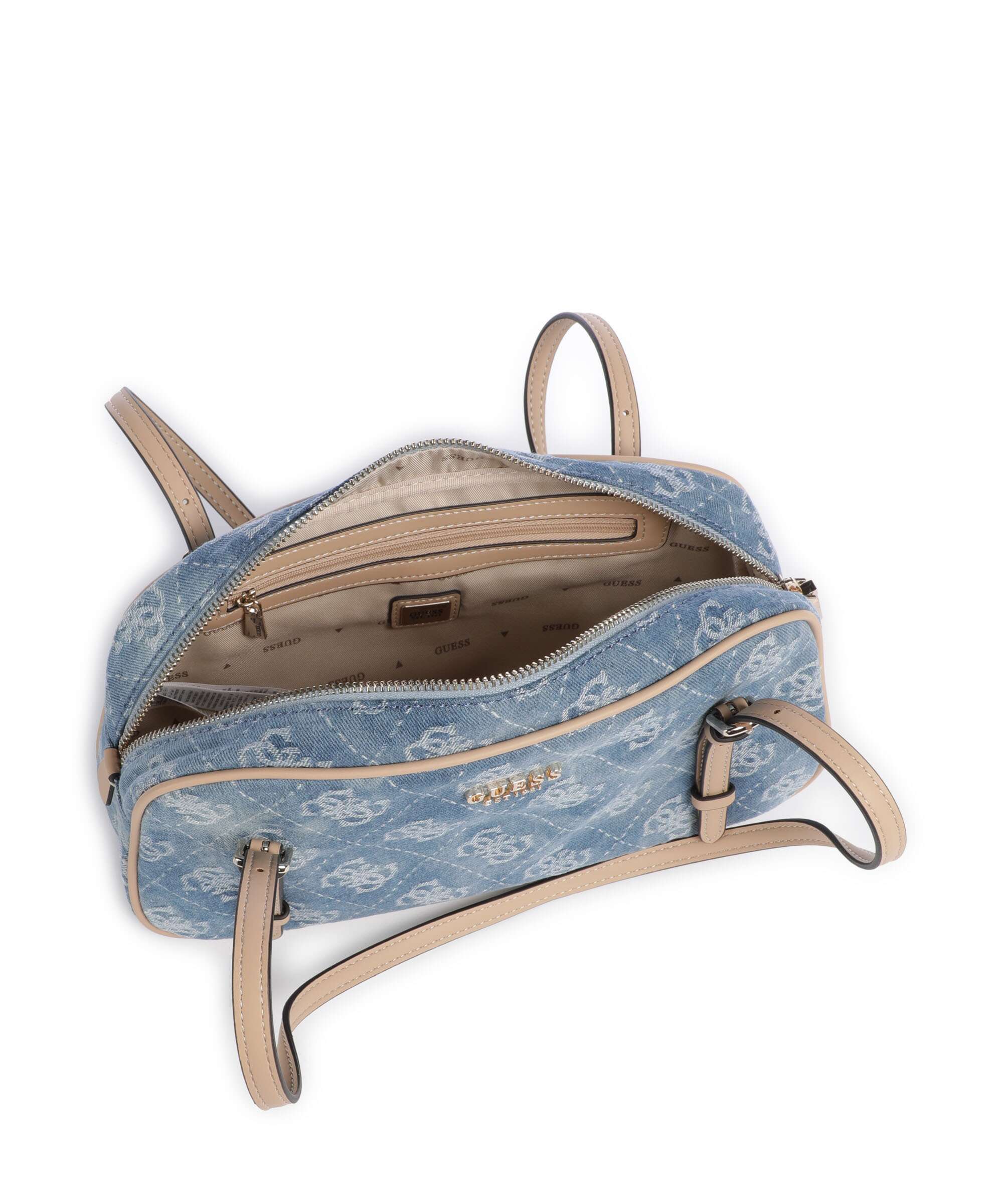 Guess Cerelia Torba na ramię denim logo - Image 6