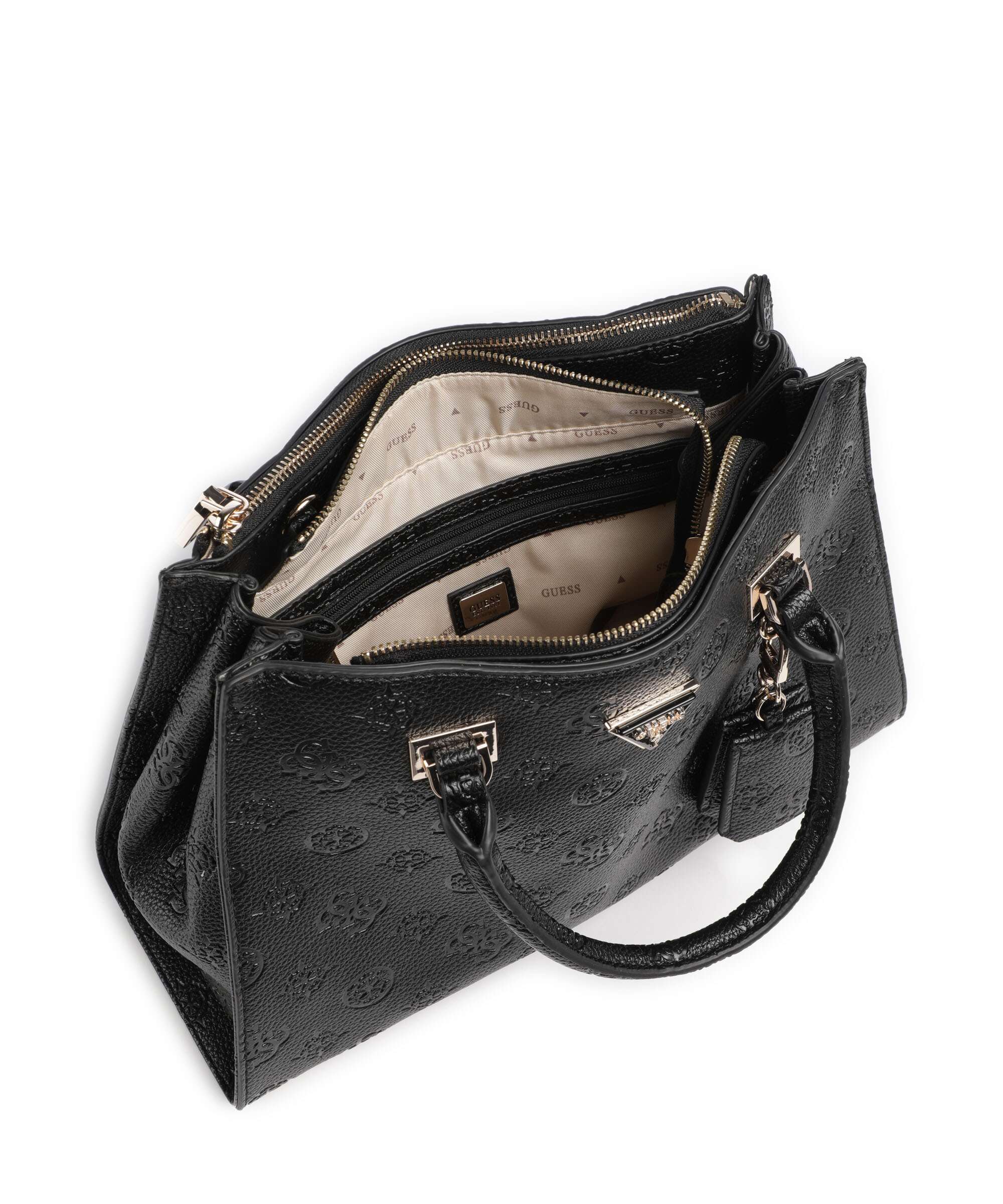 Guess Cresidia Torebka black logo - Image 6