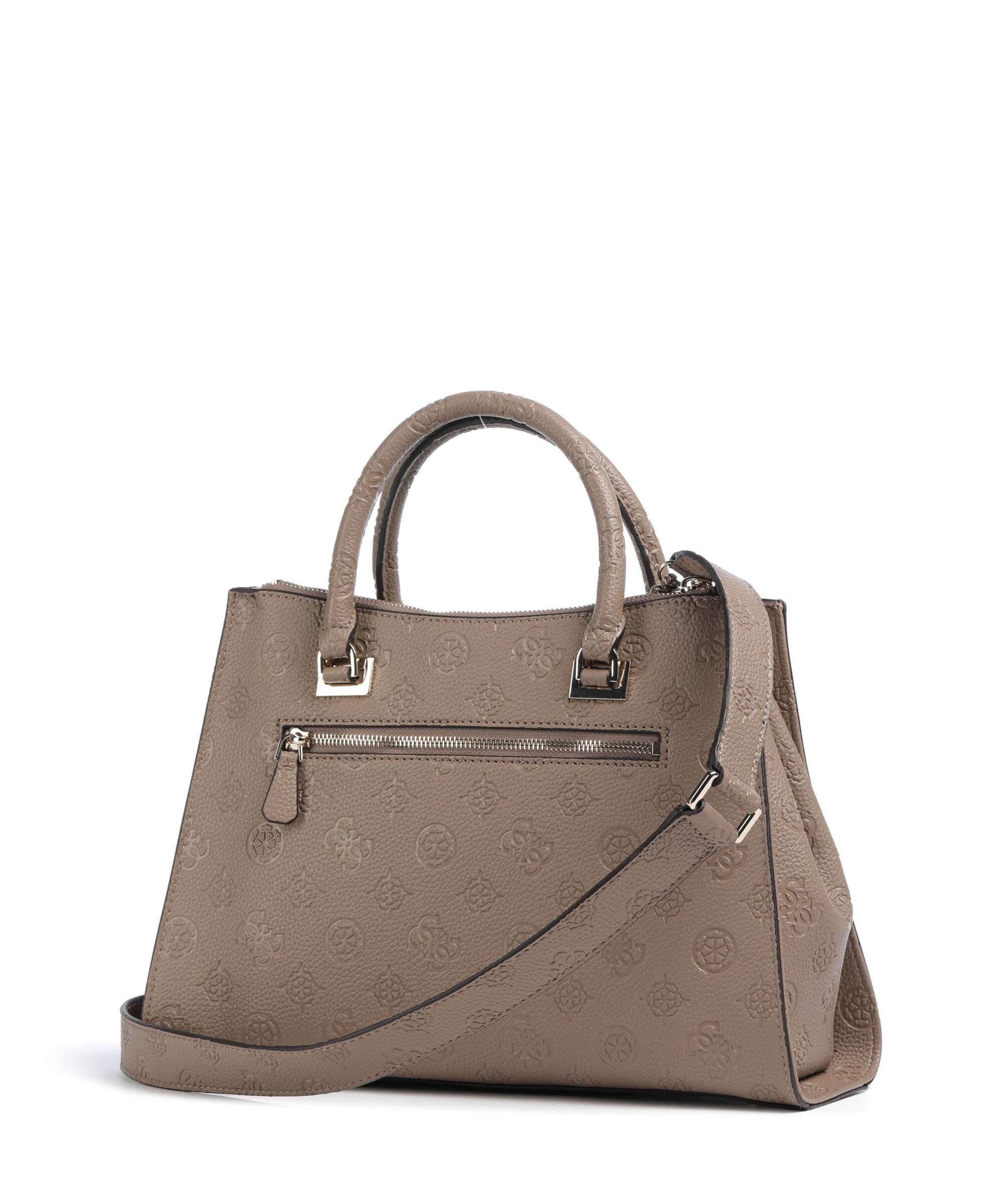 Guess Cresidia Torebka dark taupe logo - Image 2