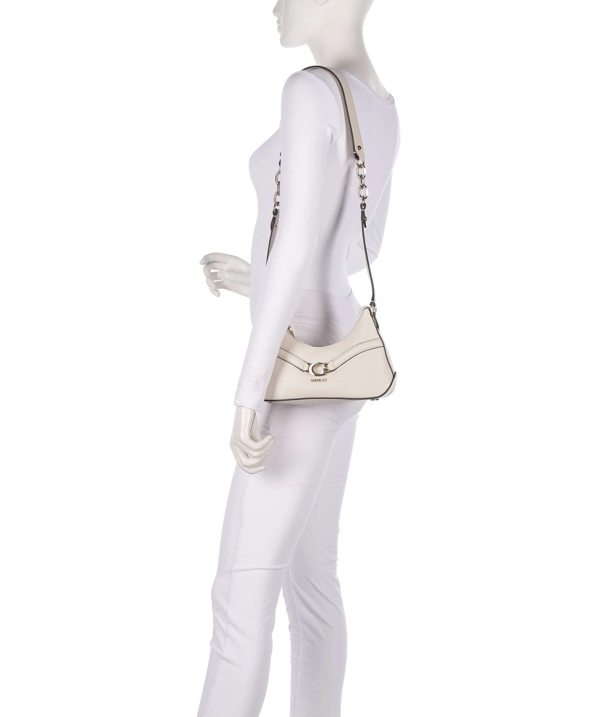 Guess Dea Torba przez ramię off white - Image 3