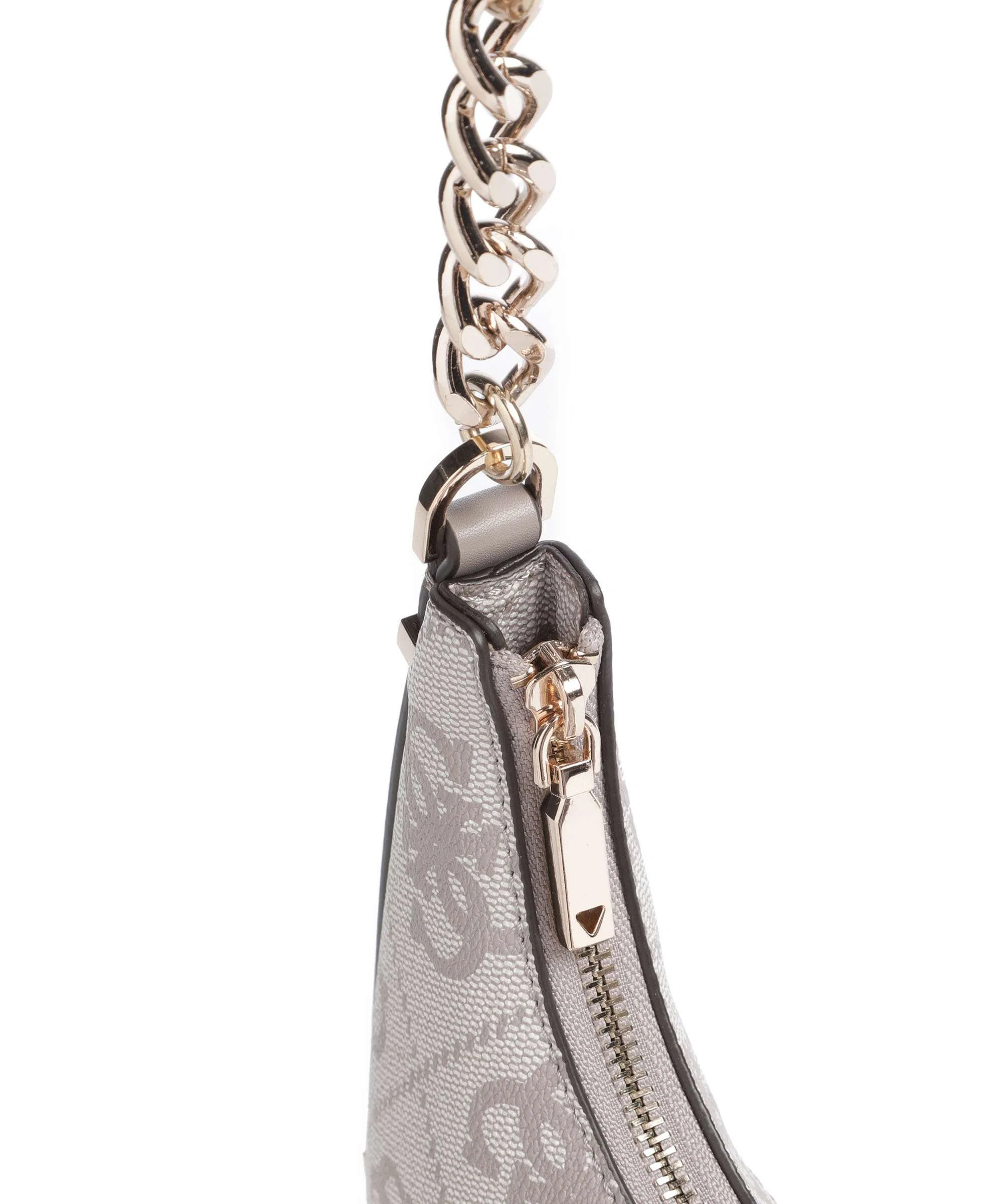 Guess Erenia Torba na ramię dark taupe logo - Image 4