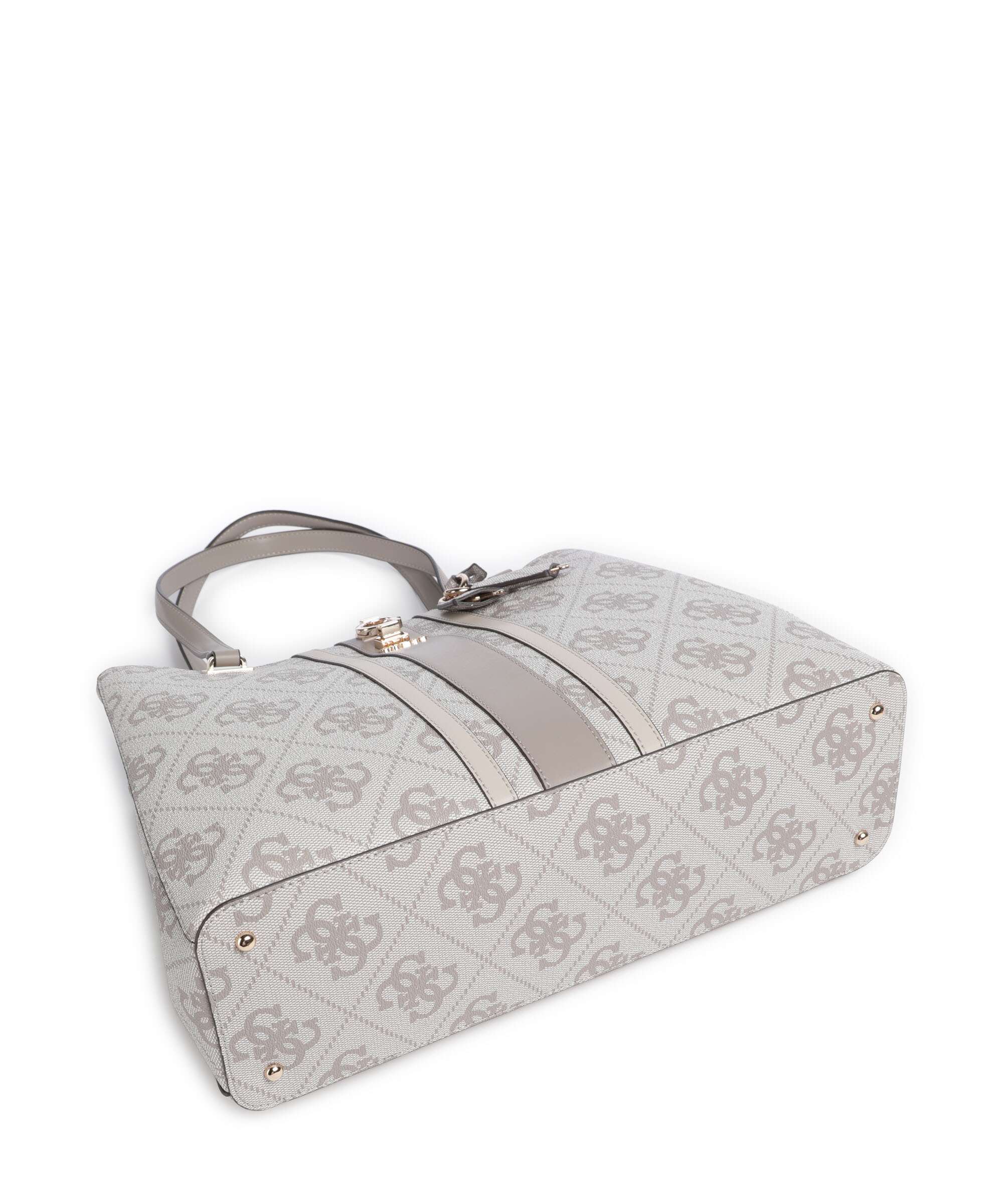Guess Erenia Torba na zakupy dark taupe logo - Image 5