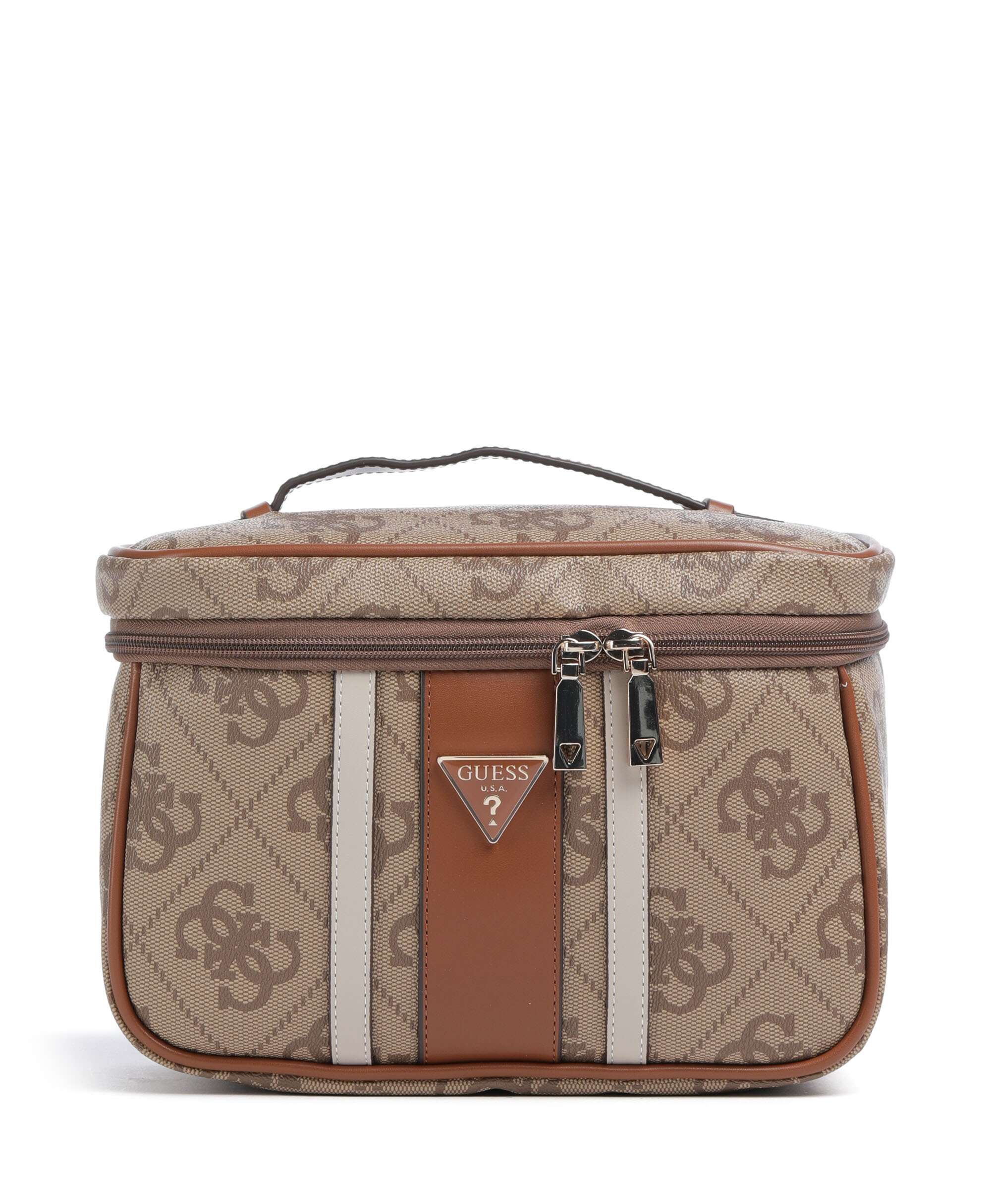 Guess Erenia Torby toaletowe latte logo