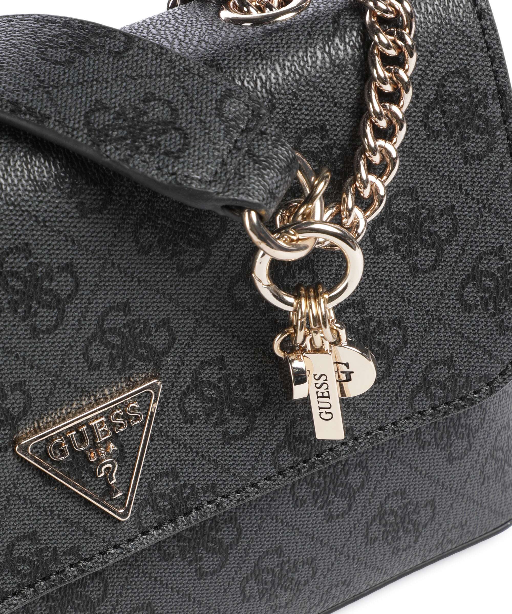 Guess Erica Eco Torba na ramię coal logo - Image 5