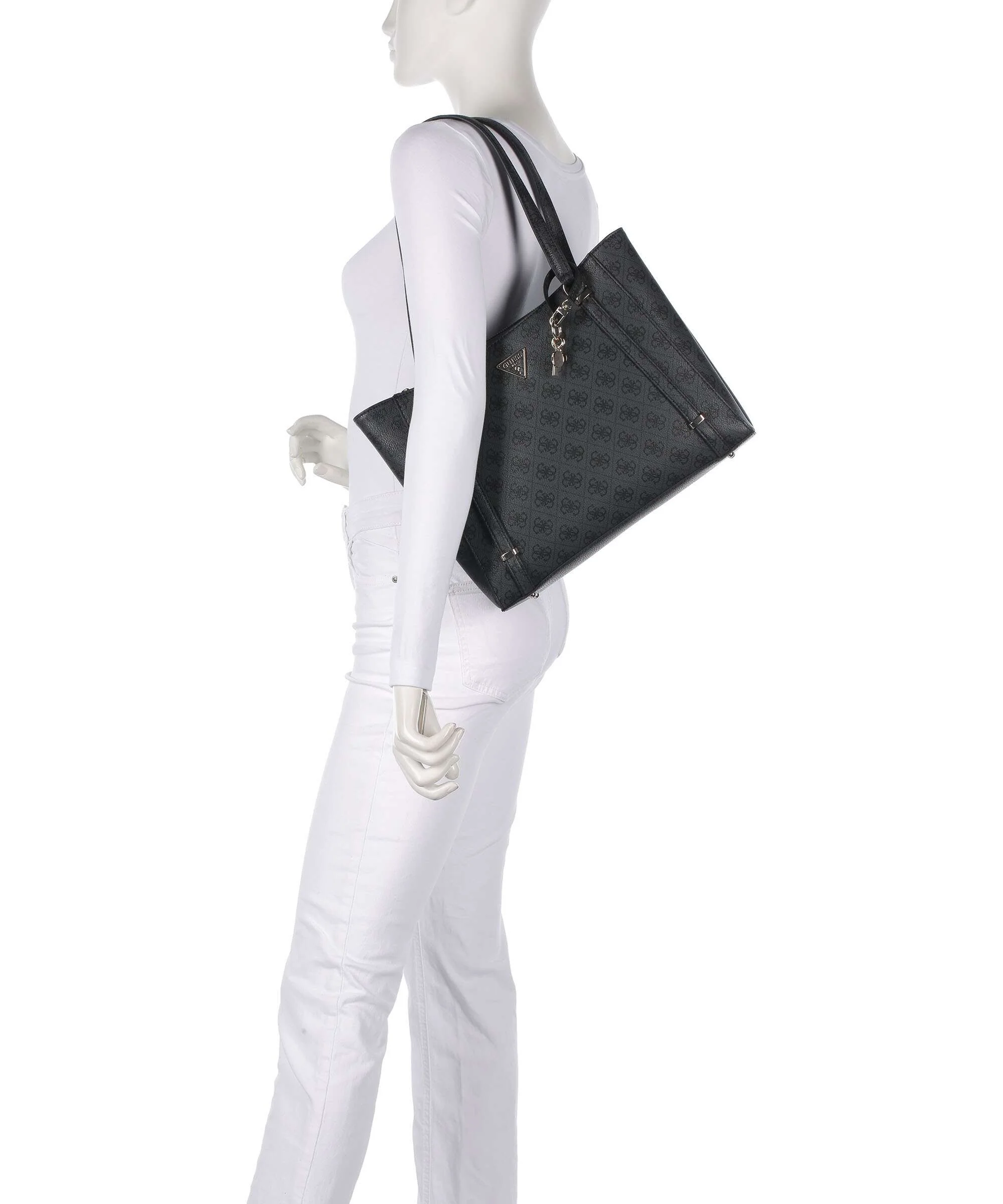 Guess Erica Eco Torba na zakupy coal logo - Image 3