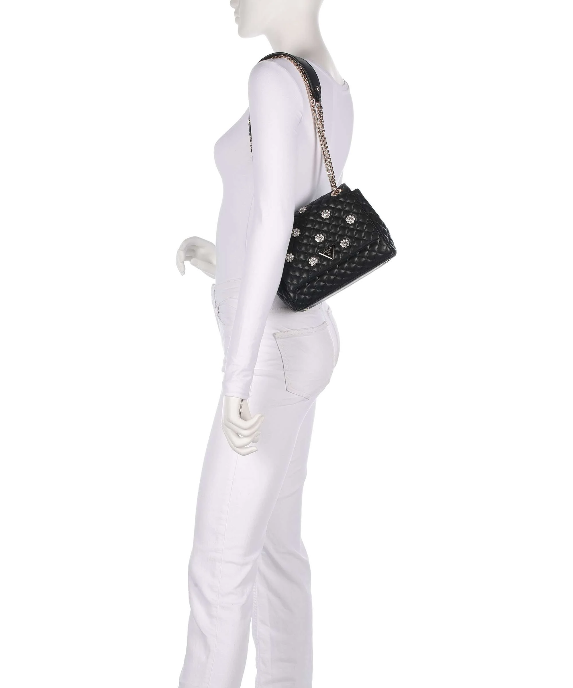 Guess Everlee Torba na ramię black - Image 3