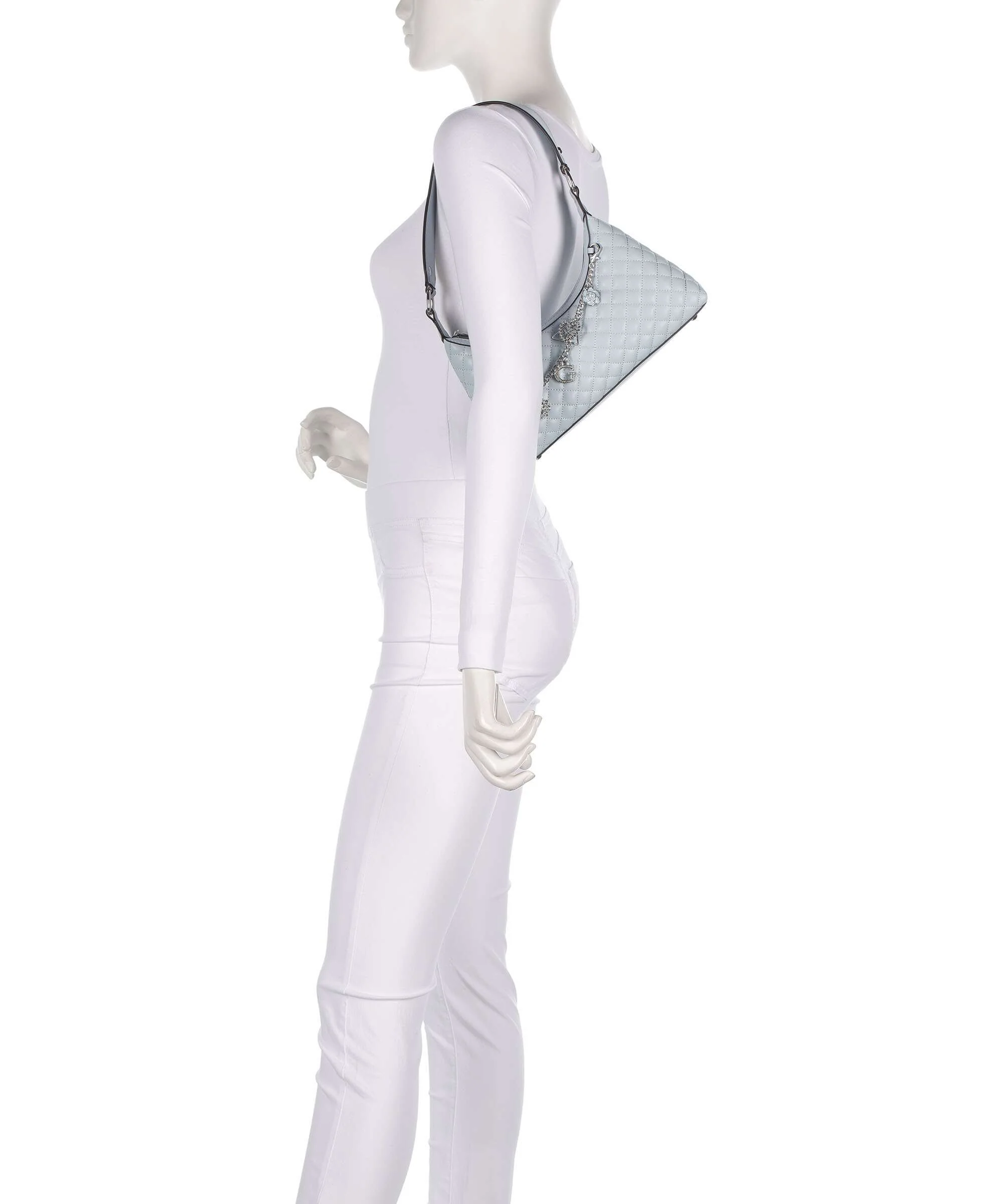 Guess Everlee Torba na ramię misty blue - Image 3