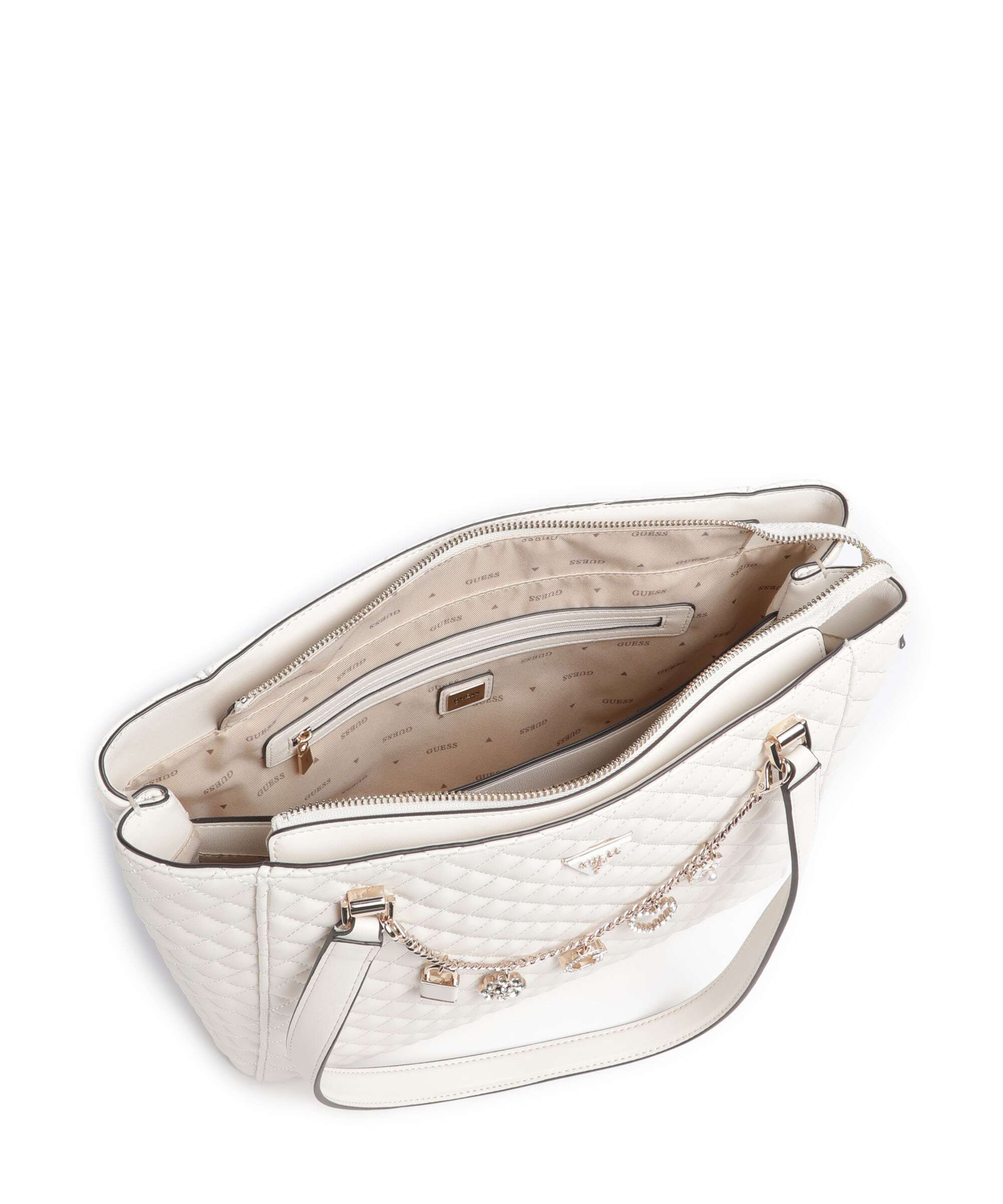 Guess Everlee Torba na zakupy offwhite - Image 7