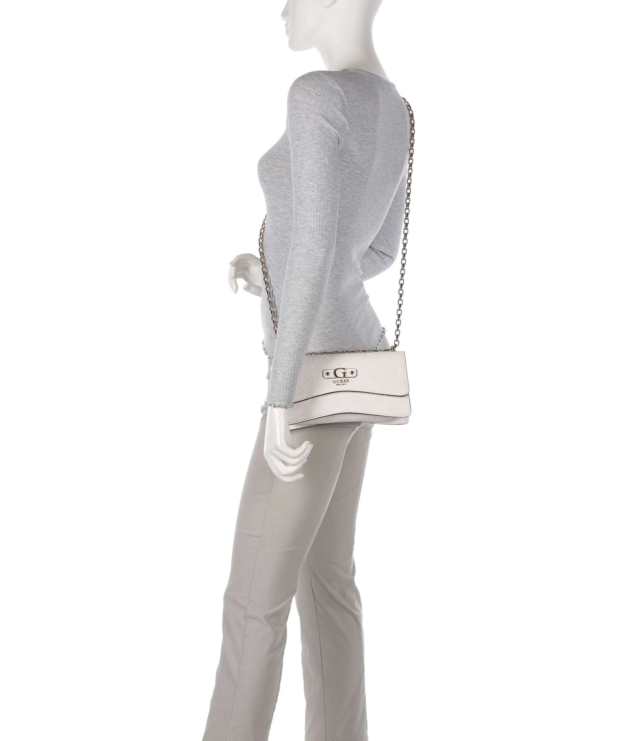 Guess Gerty Peony Torba na ramię offwhite - Image 3
