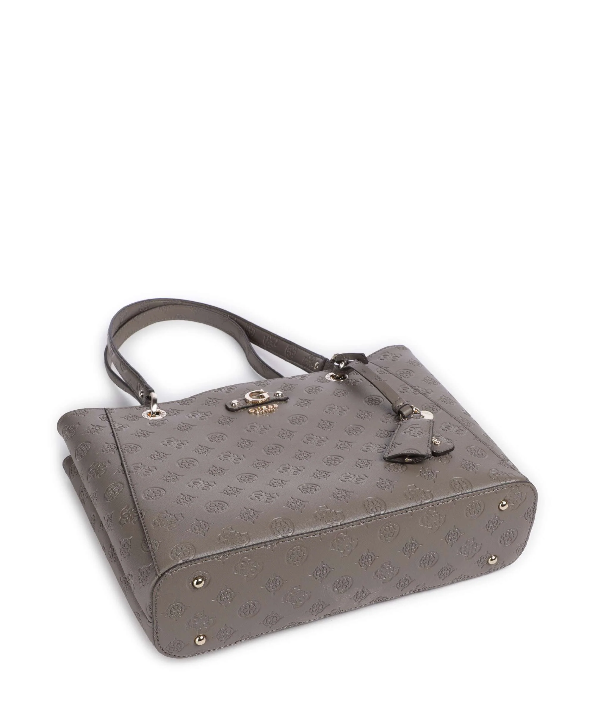 Guess Gerty Peony Torba na zakupy dark taupe - Image 5
